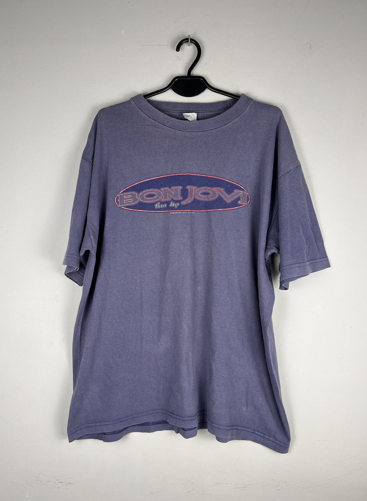 Band Tees × Bon Jovi × Vintage Vintage 1996 Bon Jovi These Days (Van Halen) Size US XL / EU 56 / 4 - 1 Thumbnail