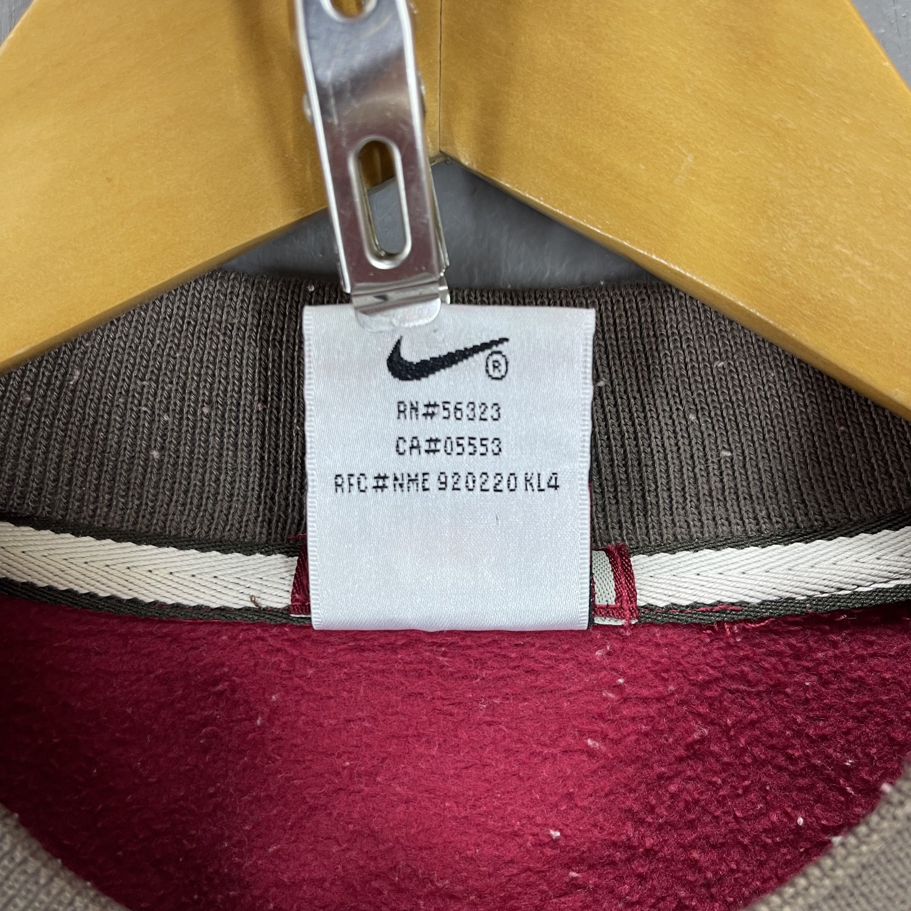 Nike 90s Vintage NIKE SILVER LABEL Crew Neck Sweatshirt #1722/06 Size US M / EU 48-50 / 2 - 9 Thumbnail