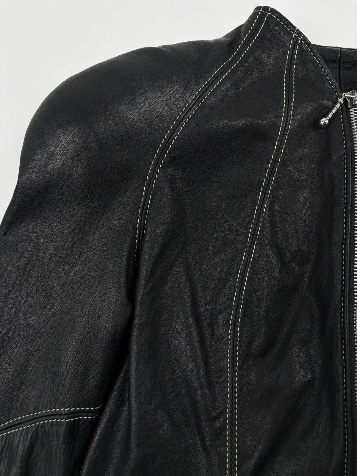 Other VTG NORTHBOUND LEATHER 6000 Contoured Canada BDSM Full-Zip Jacket Bomber 12 Size M / US 6-8 / IT 42-44 - 22 Thumbnail