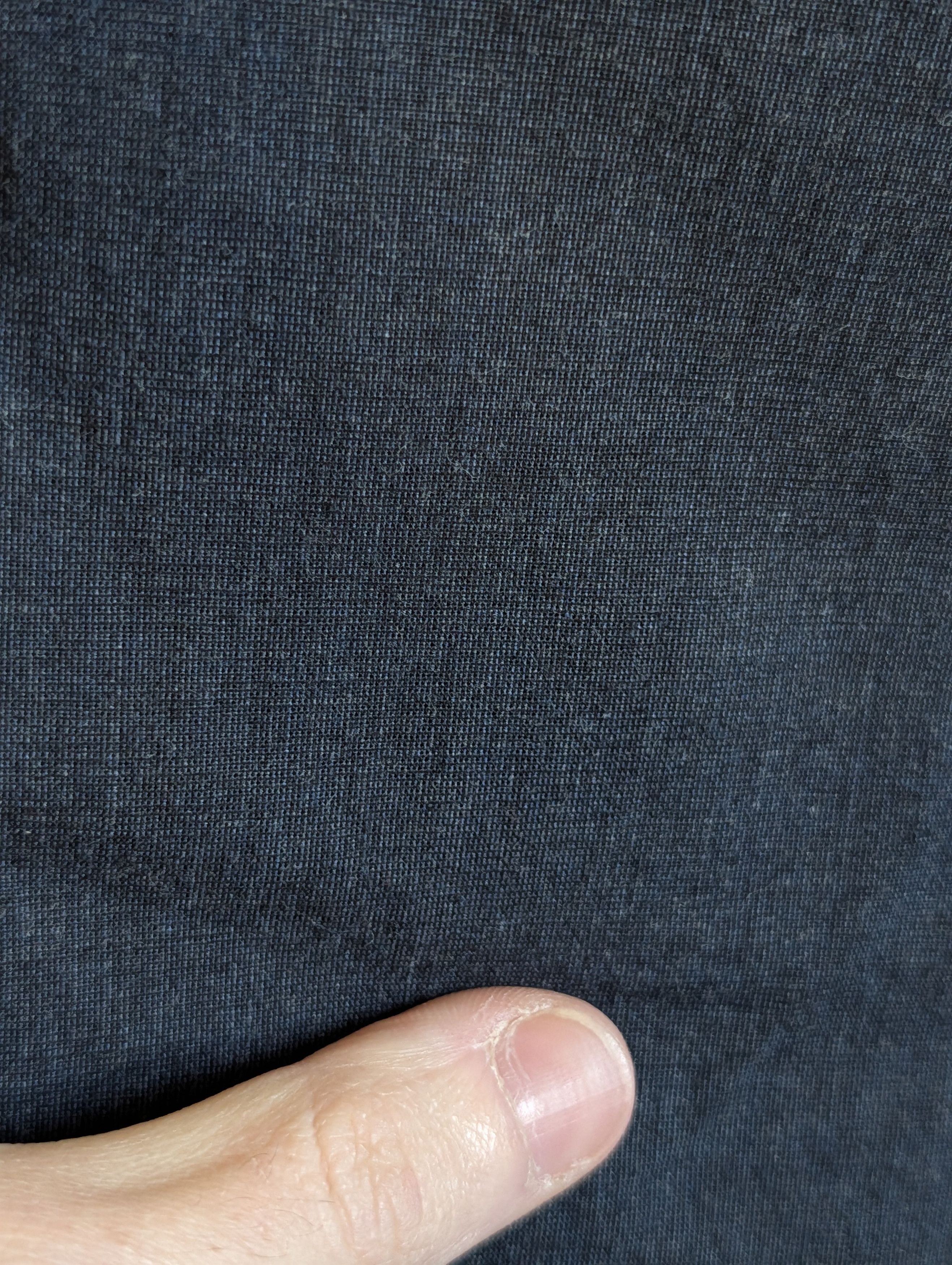 Hugo Boss Gray/blue textured logo badge cotton chino pants 32 Size US 32 / EU 48 - 3 Thumbnail
