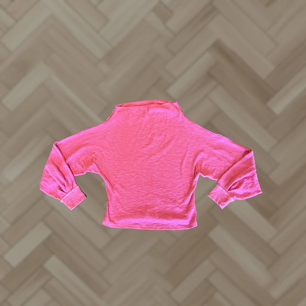 Free People We The Free Womens Pink Oversized Wide Neck Pullover Knit Sweater L Size Pink Pullover Womens Free People Knit Sweater Oversized Wide Neck LS Size L / US 10 / IT 46 - 1 Thumbnail