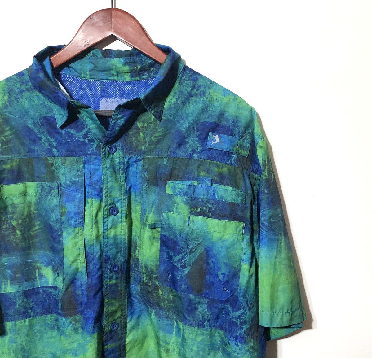 REEF Reef Fishing button shirt rare pattern super cool oversized Size US XL / EU 56 / 4 - 4 Thumbnail