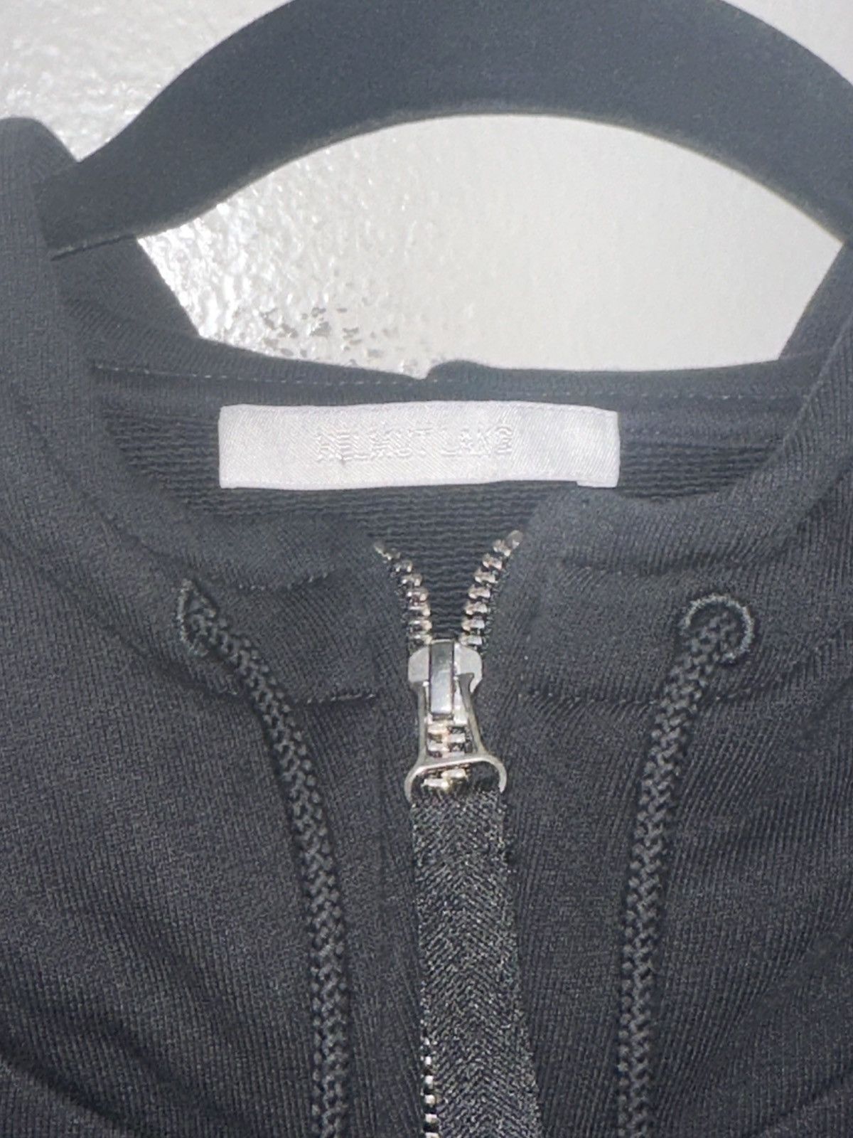 Helmut Lang Helmut Lang COTTON FLEECE ZIP-UP HOODIE Size US S / EU 44-46 / 1 - 4 Thumbnail