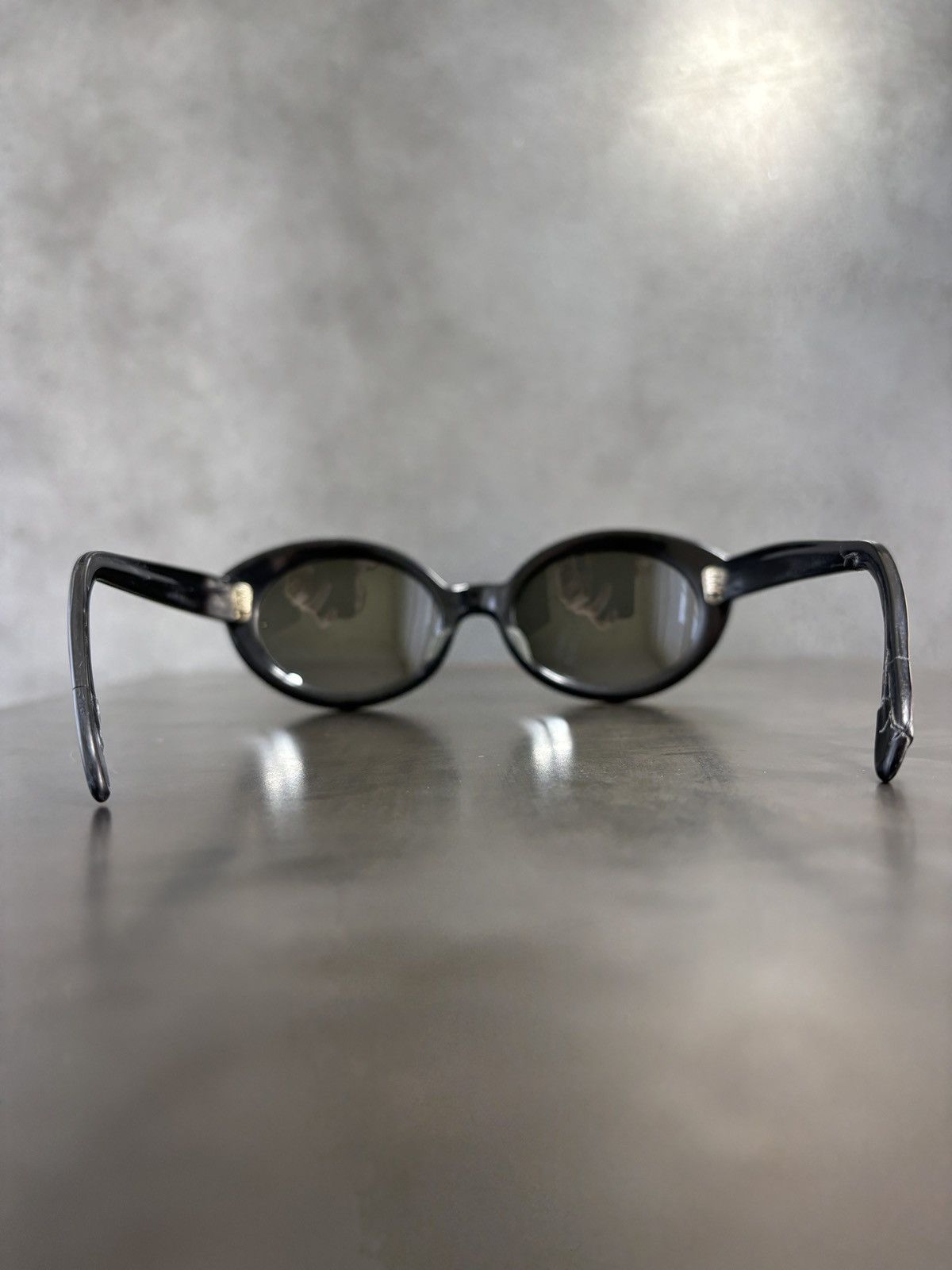 Vintage 1960s Sunglasses Frames True Vintage Cat Eye Oval France USA Size ONE SIZE - 14 Thumbnail