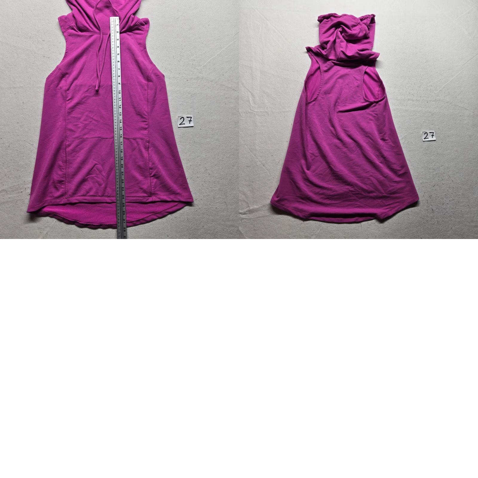 Vintage CALIA Purple Sleeveless Turtleneck Sweater Vest - Solid Knit - M - Women - Fall Winter Spring - Casual Wear - Dressy? Size M / US 6-8 / IT 42-44 - 8 Thumbnail