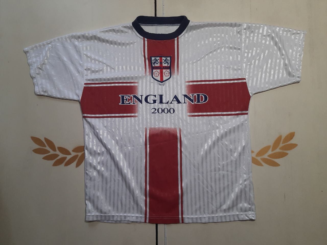 Vintage England Fans Jersey Euro 2000 Size US L / EU 52-54 / 3 - 2 Thumbnail
