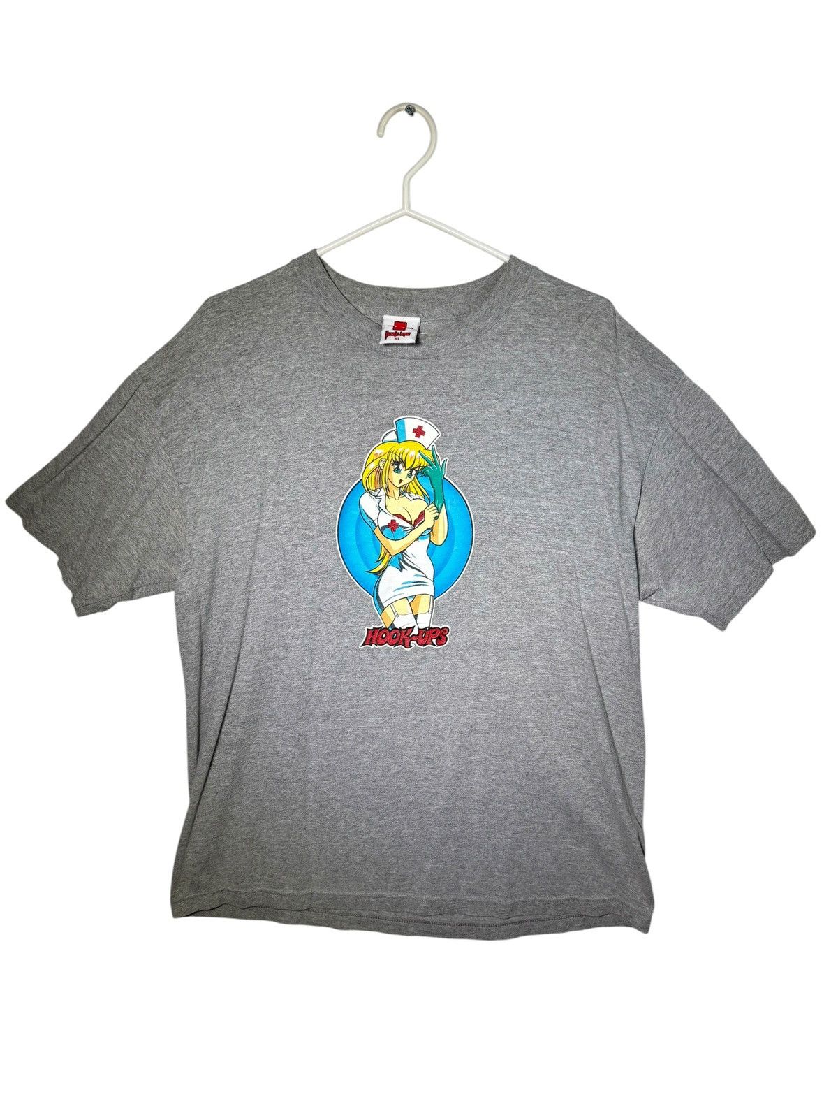 Hook-Ups Vintage Hook Ups Nurse Tshirt Size US XL / EU 56 / 4 - 1 Thumbnail