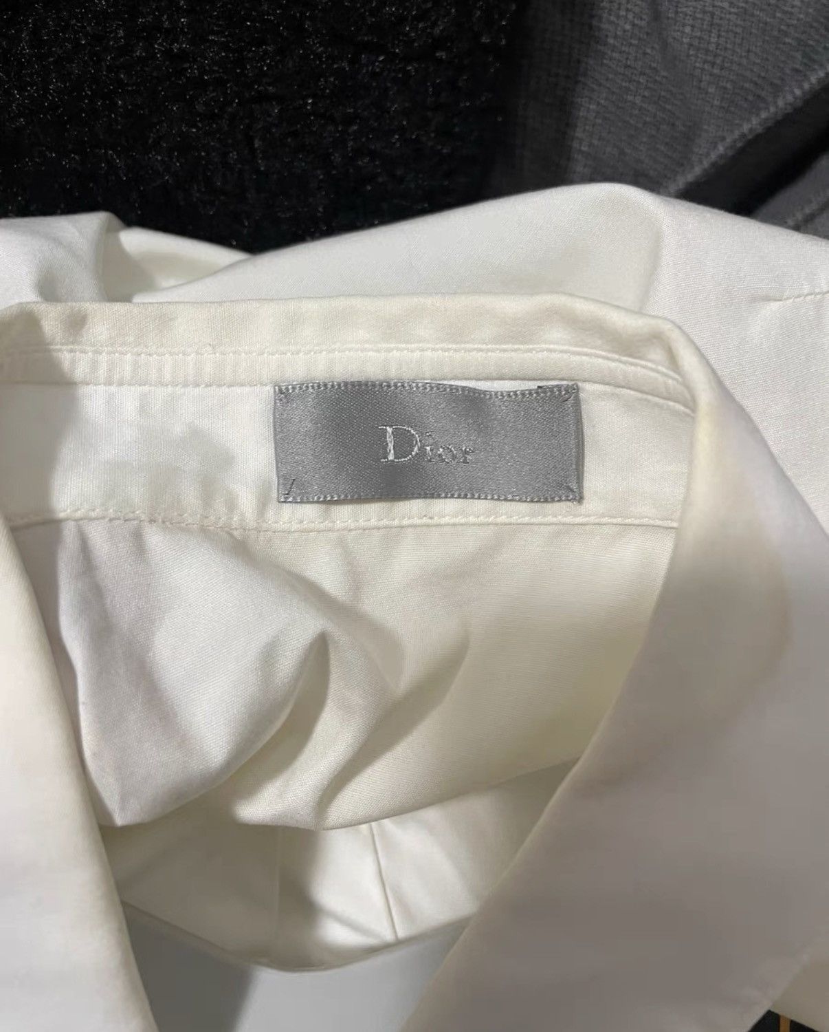 Dior Dior Logo White Shirt Size US L / EU 52-54 / 3 - 3 Thumbnail