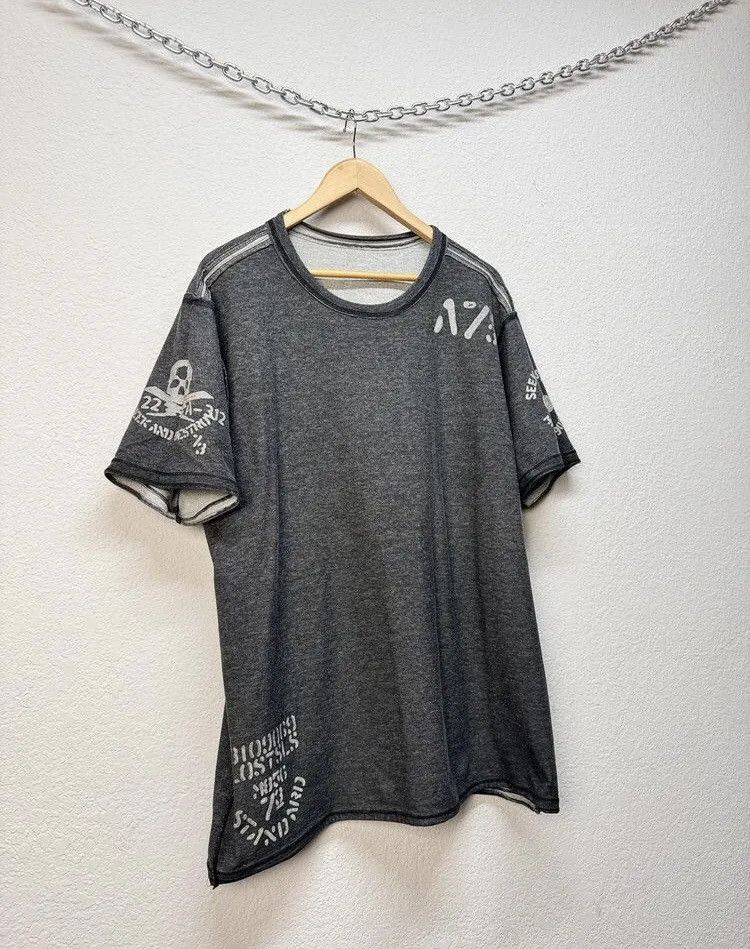 Affliction Affliction Vintage Reversible Double Skull T Shirt Size US XL / EU 56 / 4 - 8 Thumbnail