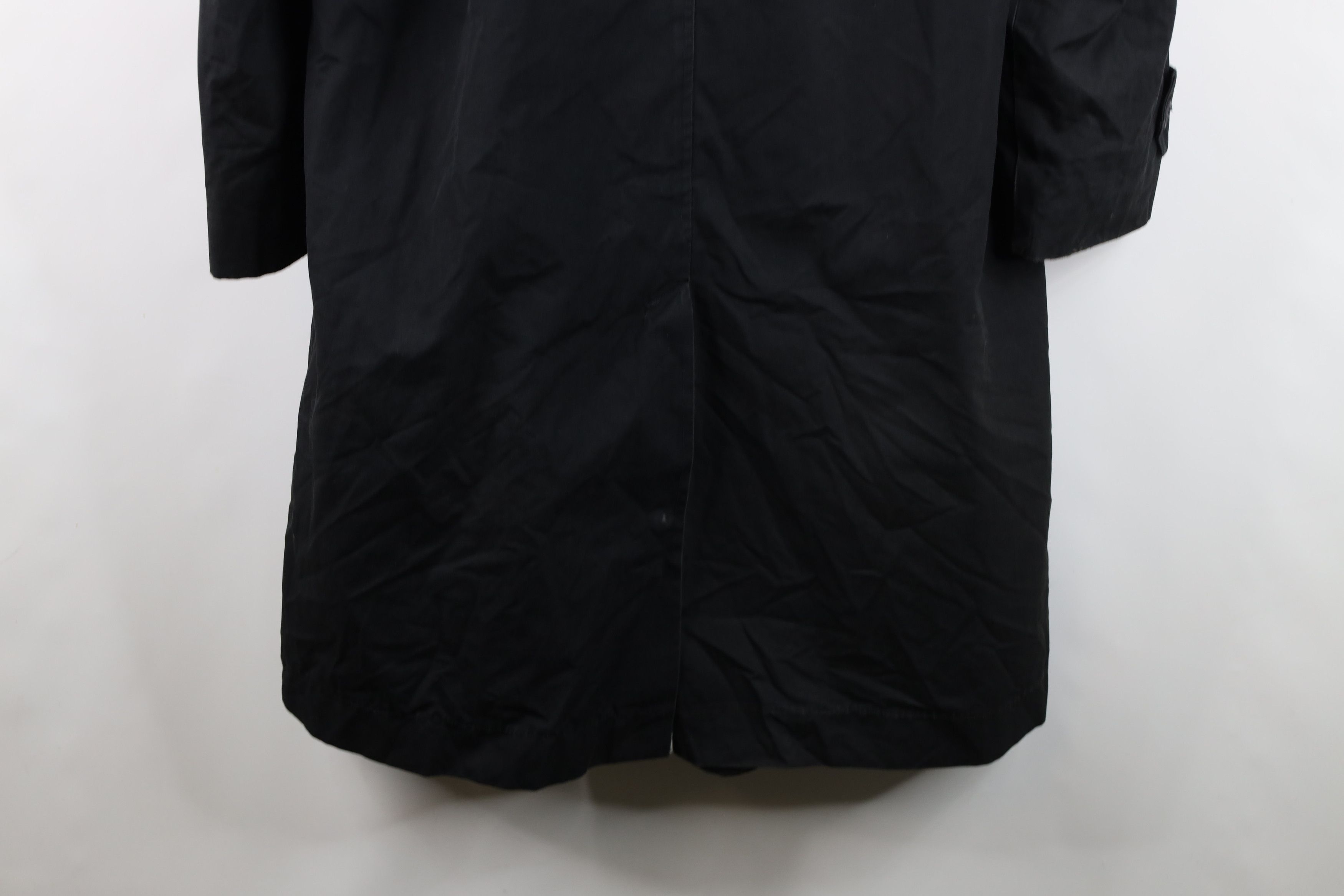 Vintage Vintage 50s 60s Streetwear Trench Coat Rain Jacket Black USA Size US L / EU 52-54 / 3 - 17 Thumbnail