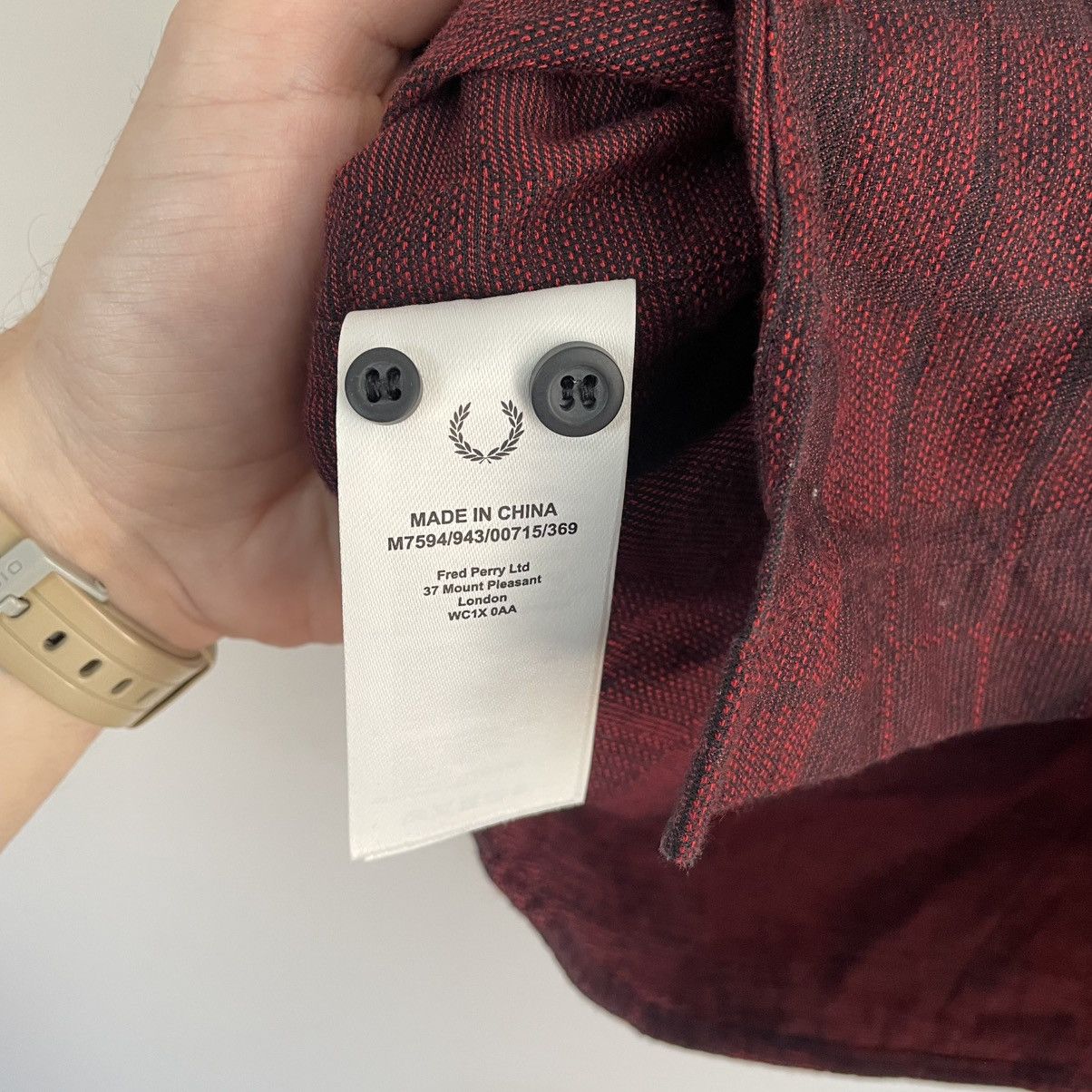 Fred Perry × Vintage Fred Perry shirt Size US M / EU 48-50 / 2 - 5 Thumbnail