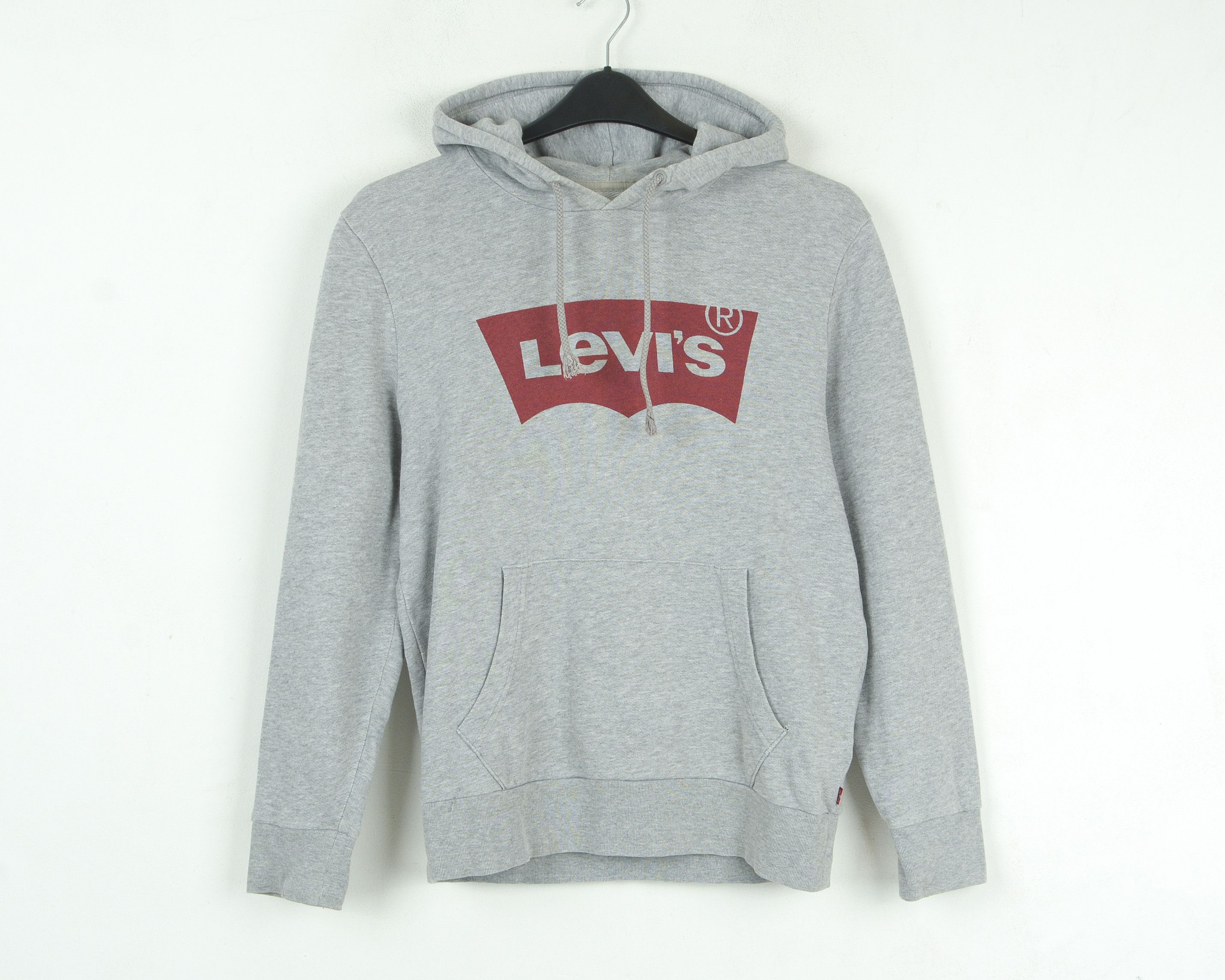Levi's Hoodie Mens Sweatshirt Jumper Pullover Sweater Hooded Cotton Size US S / EU 44-46 / 1 - 1 Thumbnail