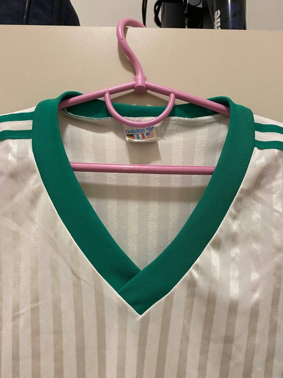 Adidas × Vintage Jeunesse Sportive Kairouanaise 1990-91 Away jersey Size US L / EU 52-54 / 3 - 3 Thumbnail
