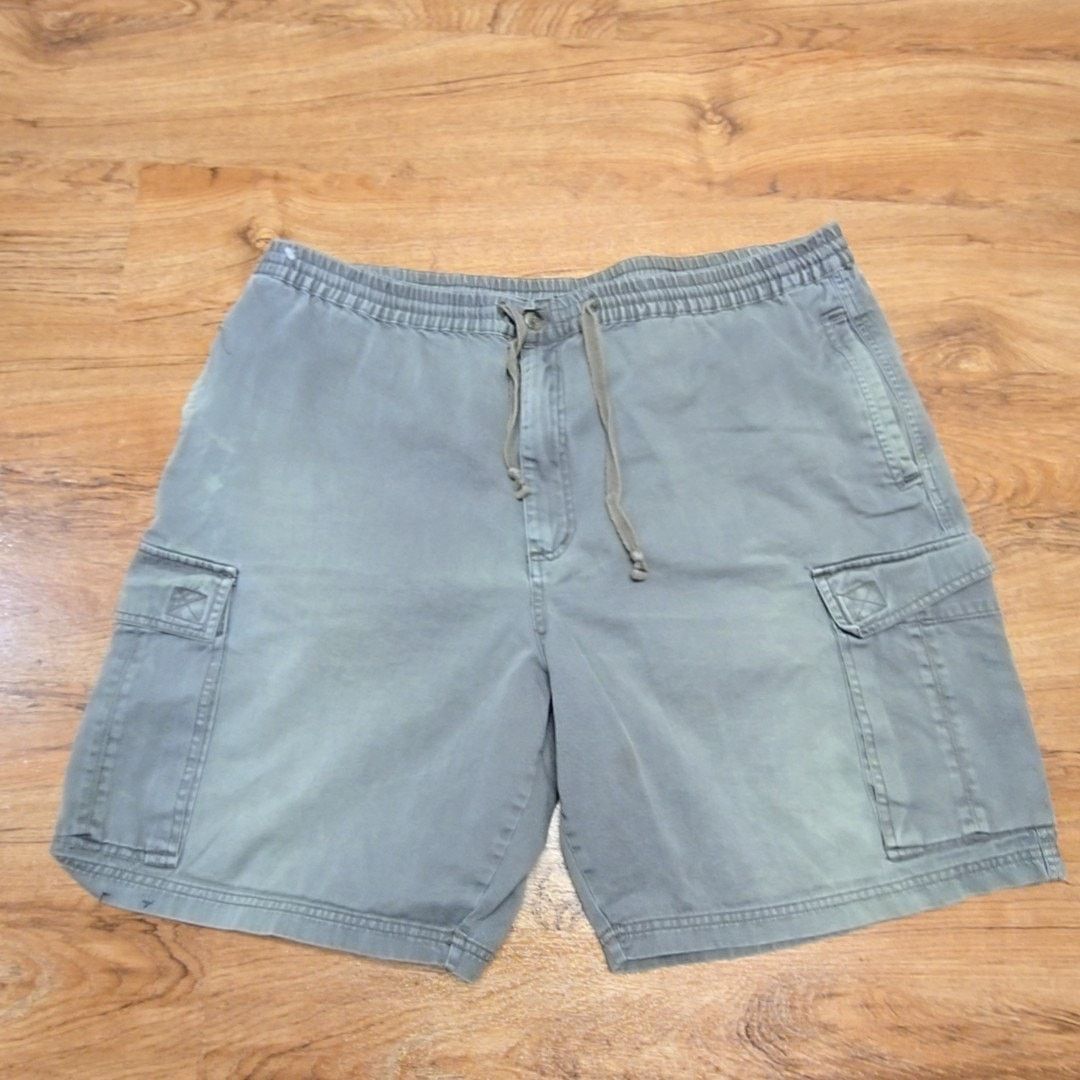 Bugle Boy Vintage Bugle Boy Cargo Mens Large Elastic Gray Faded 90s Size US 34 / EU 50 - 1 Thumbnail