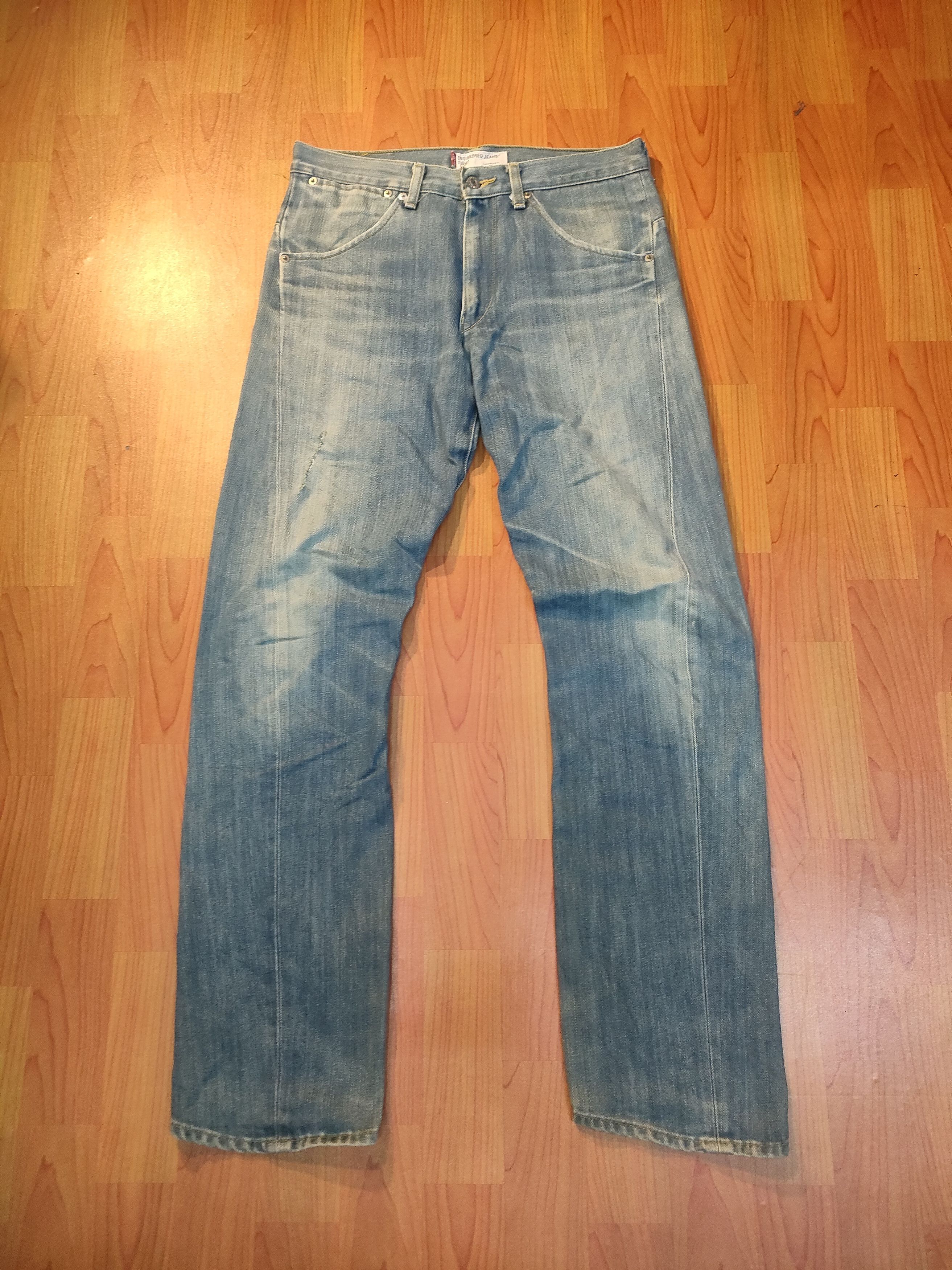 Levi's Distressed Vintage Levi's Engineer Jeans Size US 33 - 1 Thumbnail