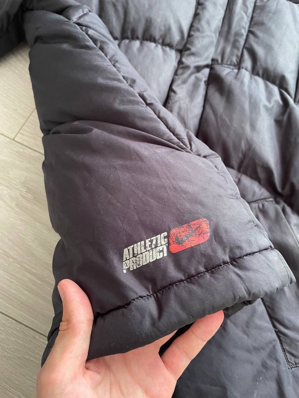 Nike × Vintage Vintage Nike Center Logo Swoosh Puffer Down Jacket Size US M / EU 48-50 / 2 - 12 Thumbnail