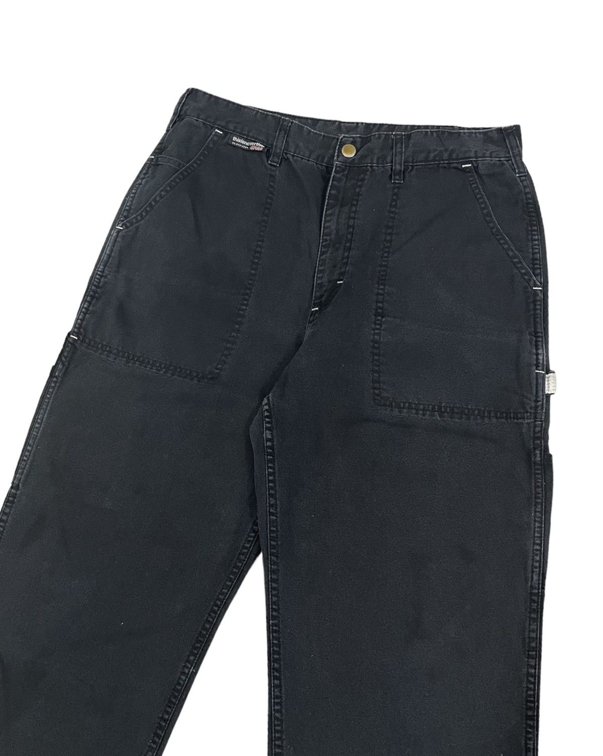 thisisneverthat Thisisneverthat Carpenter Paint Splatter Jeans Size US 32 / EU 48 - 4 Thumbnail