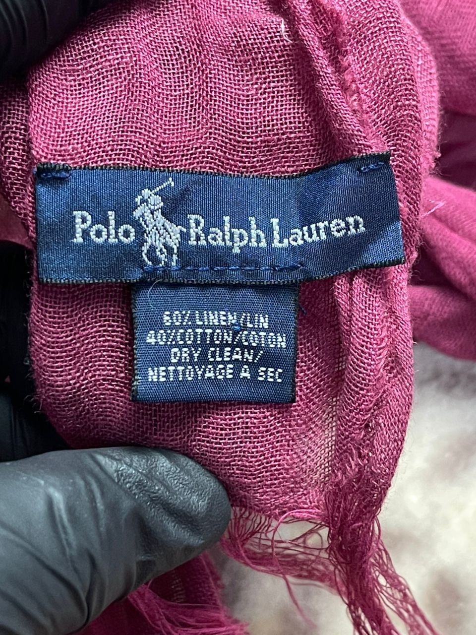 Polo Ralph Lauren Vintage Polo Ralph Lauren Scarf Size ONE SIZE - 3 Thumbnail