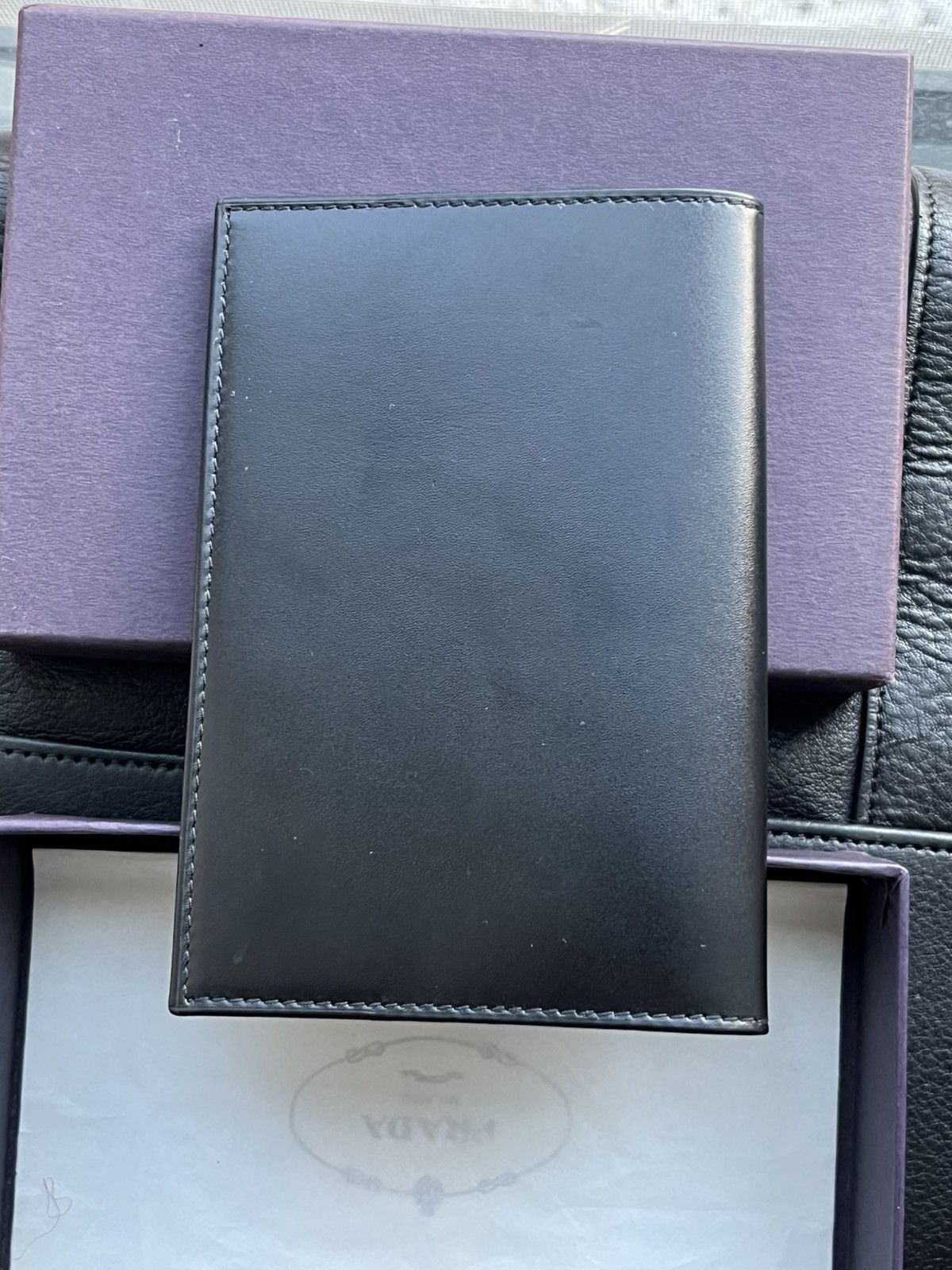 Prada Passport Cover in Smooth Leather with Box Size ONE SIZE - 4 Thumbnail