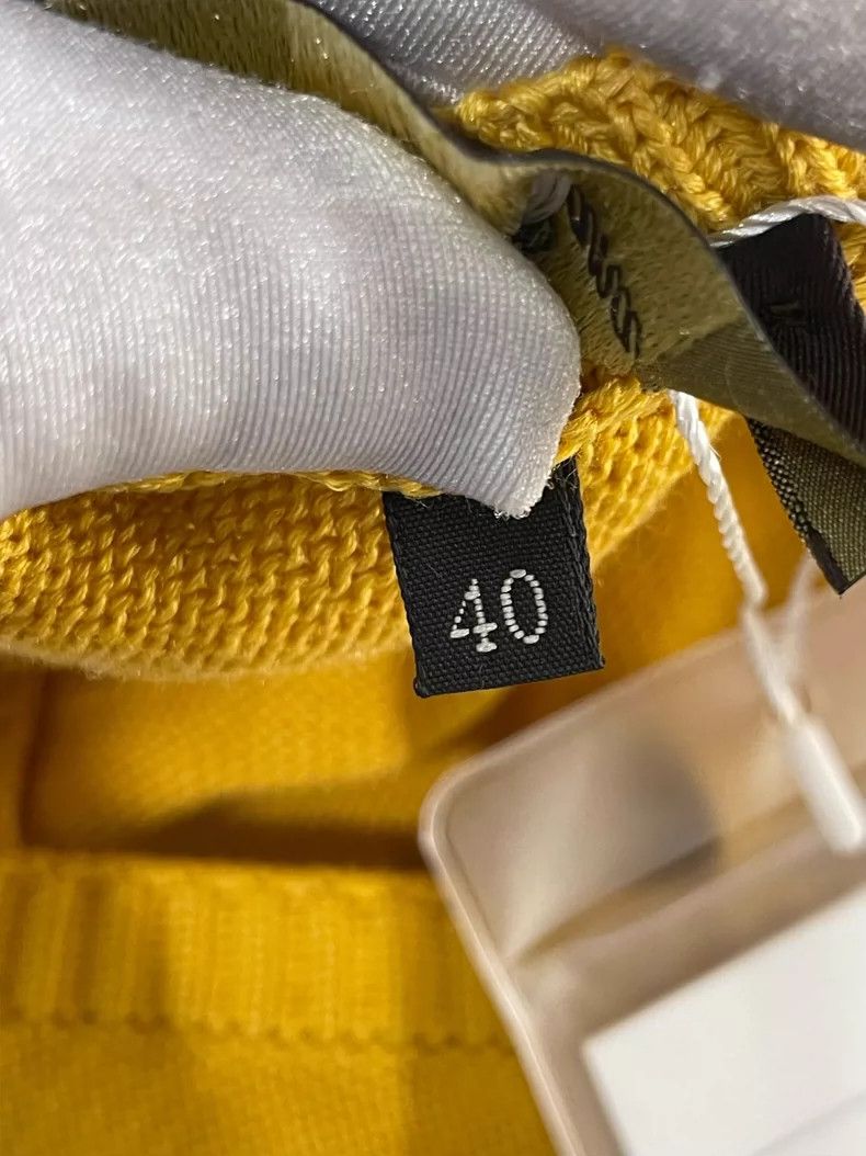 Loro Piana LORO PIANA Yellow silk cotton vest Size S / US 4 / IT 40 - 4 Thumbnail