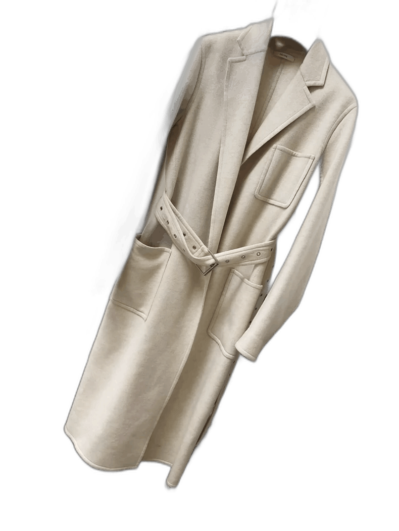 Celine Celine Oatmeal Cashmere Coat Size 36 Size S / US 4 / IT 40 - 1 Thumbnail
