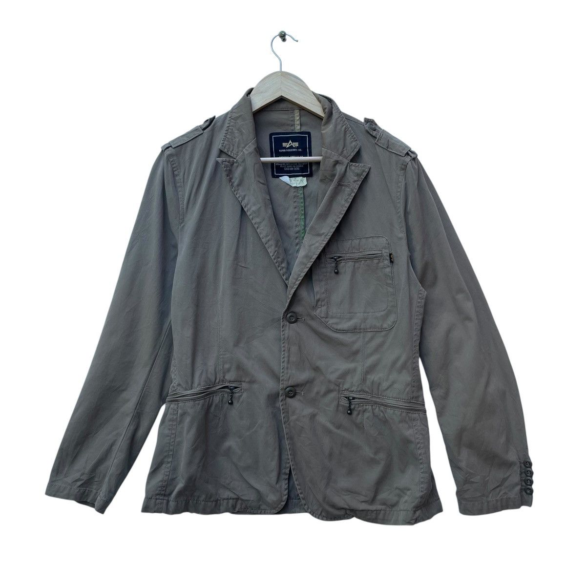 Alpha Industries 💥Vintage Alpha Industries INC Jacket Size M / US 6-8 / IT 42-44 - 2 Thumbnail