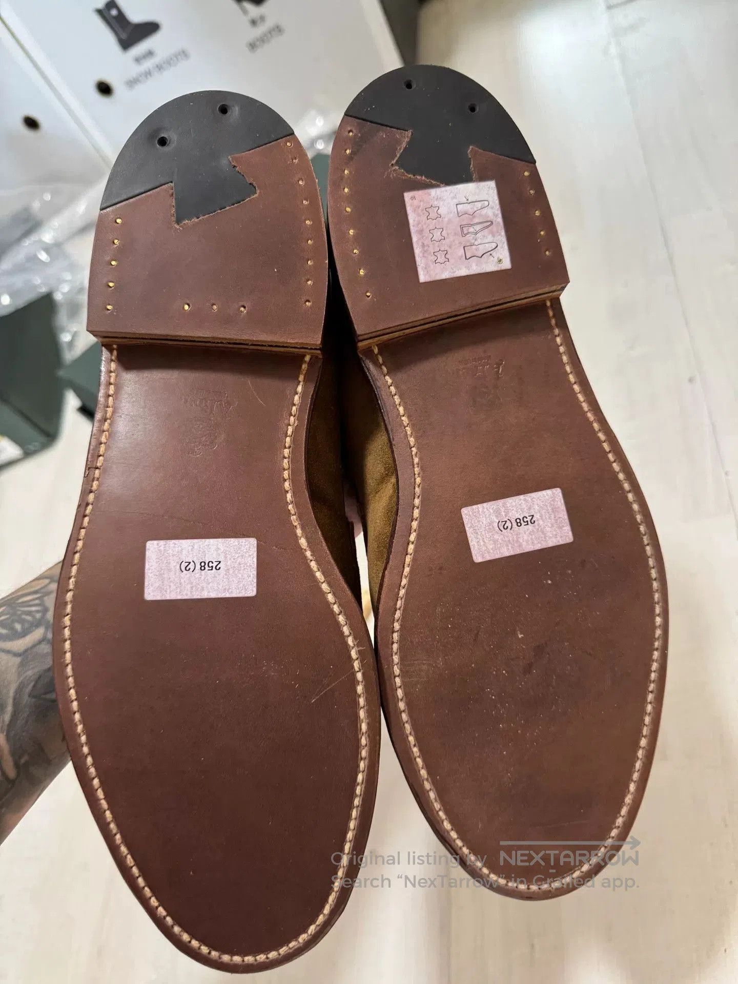 Alden Alden 5735F MTO Penny Loafers. Size US 8 / EU 41 - 5 Thumbnail