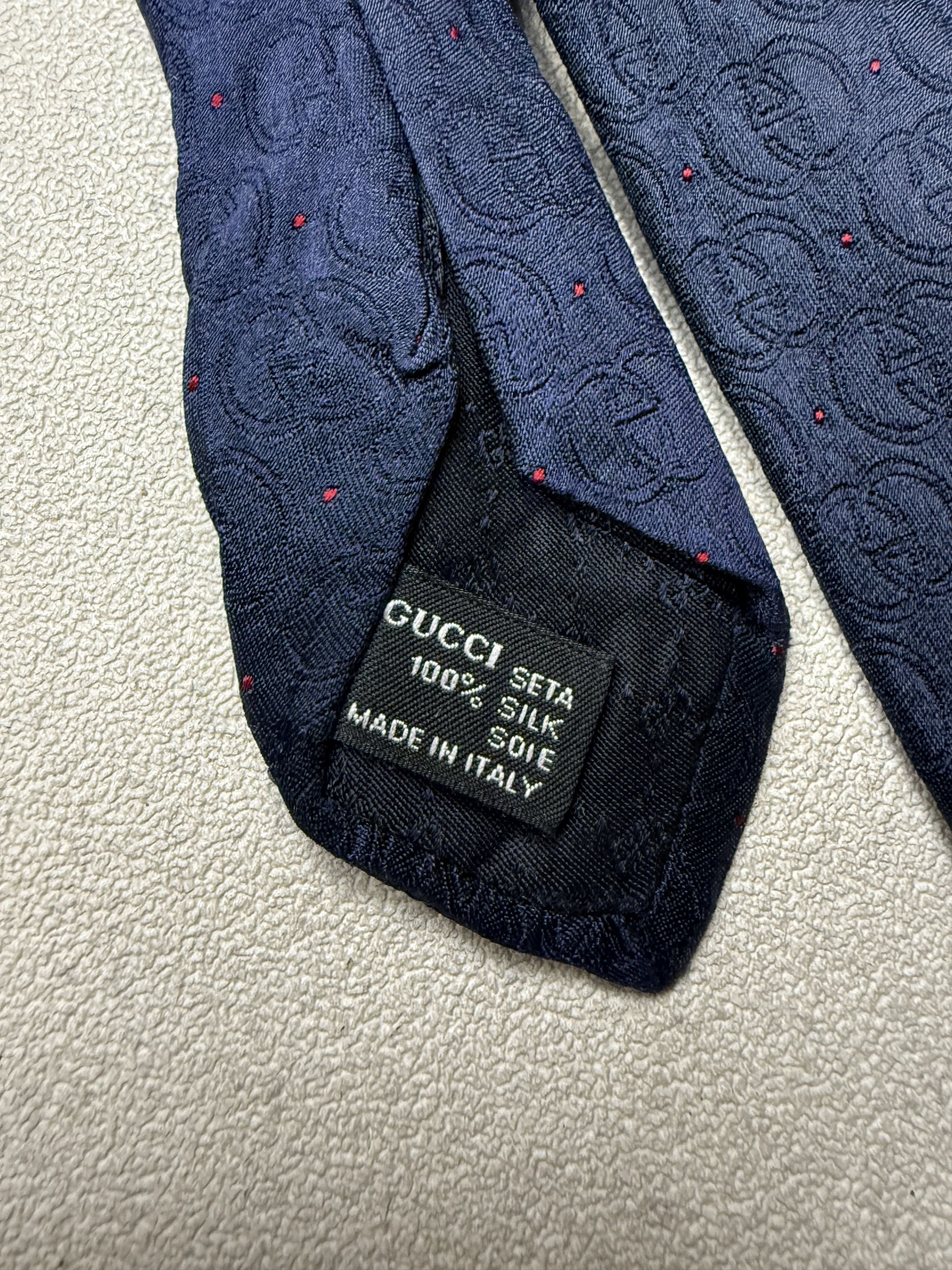 Gucci Gucci Monogram Tie Size ONE SIZE - 3 Thumbnail