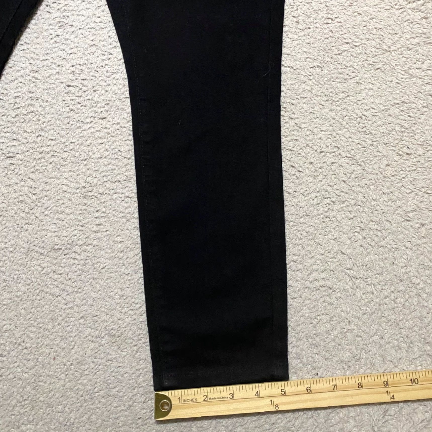 Levi's Levi's Jeans Womens 14 Black Dark Wash High Rise Skinny Denim Stretch Modern 90s? (if 90s not in original) Size 36" / US 14 / IT 50 - 5 Thumbnail