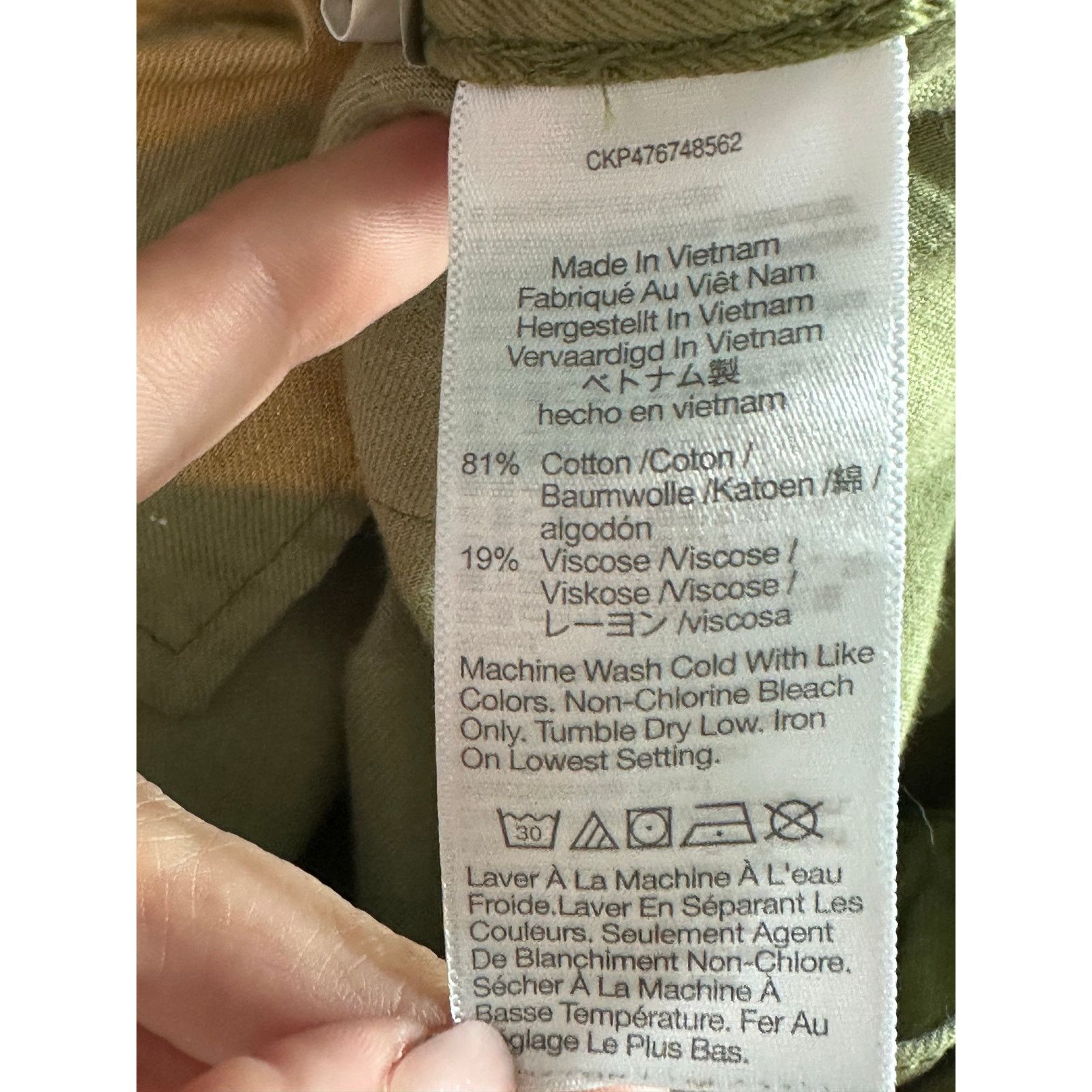 Madewell Madewell green low slung cargo pants size 27 Size 31" - 5 Thumbnail