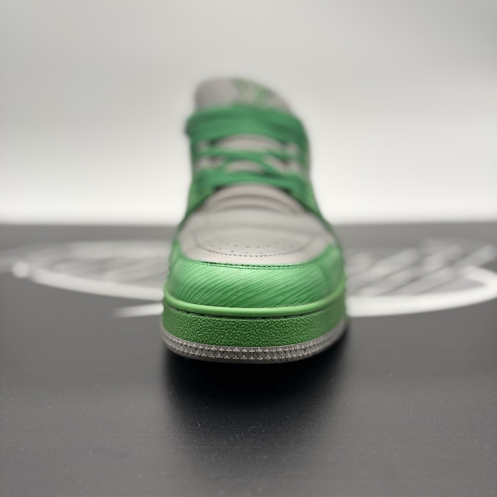 Louis Vuitton Louis Vuitton Trainer ' Green Grey ' | GOOD CONDITION! Size US 11.5 / EU 44-45 - 15 Thumbnail