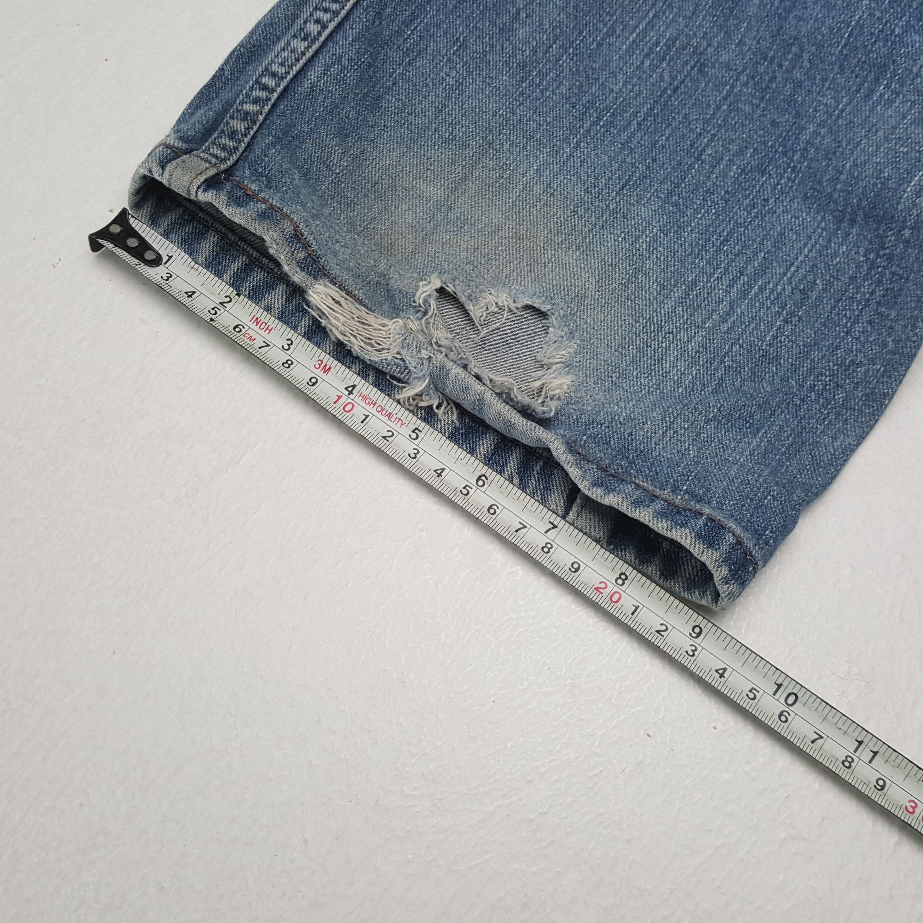 Levi's × Vintage Levi's Streetwear Style Distressed Denim Jeans Size US 33 - 15 Thumbnail