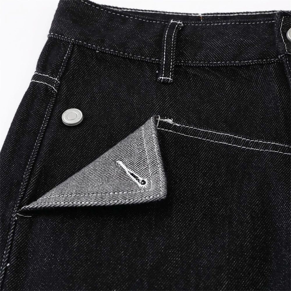 Jean Men's cleanfit high street casual loose wide-leg jeans Size US 32 / EU 48 - 4 Thumbnail