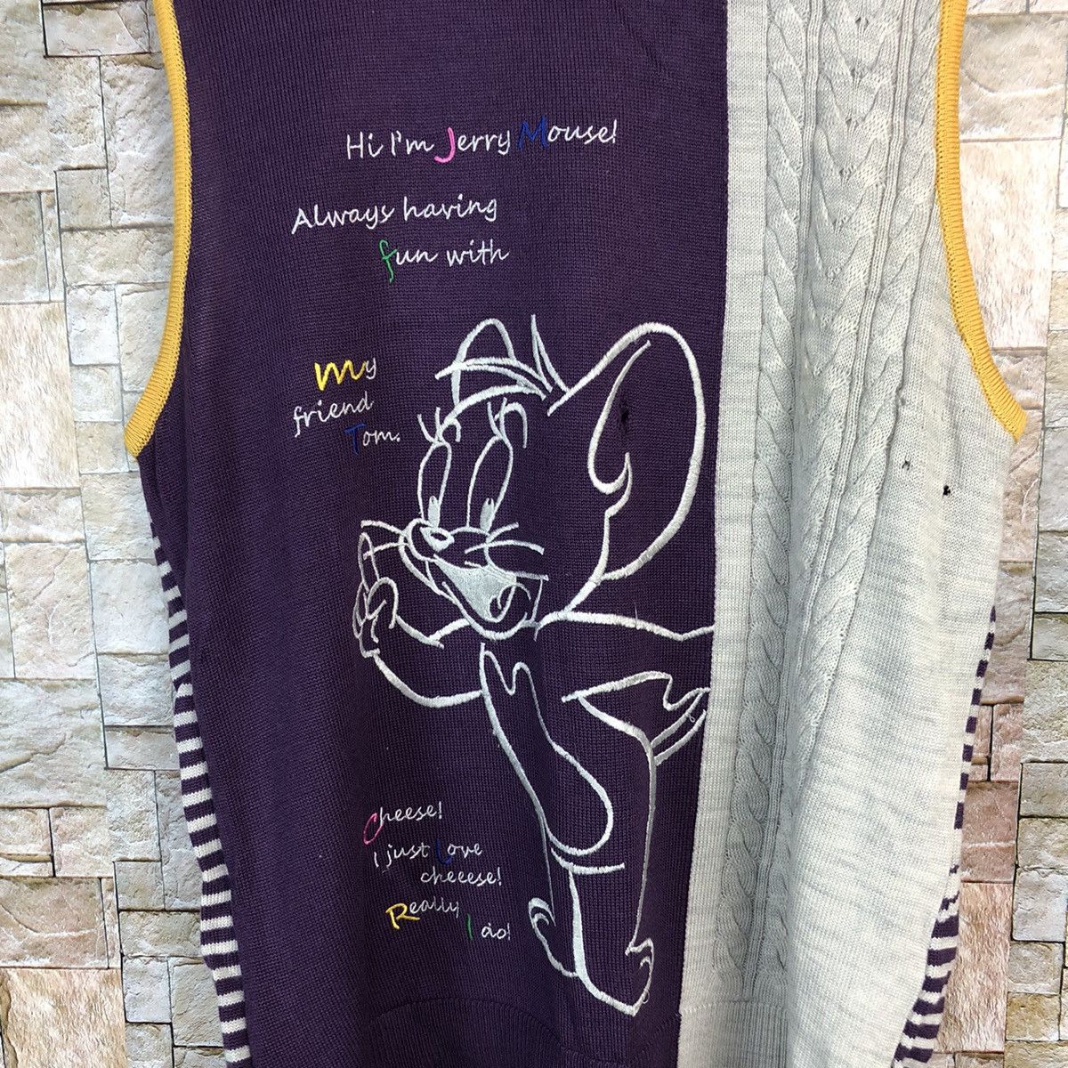 Jean Charles De Castelbajac Jean Charles De Castelbajac X Tom & Jerry Purple shirt #A423 Size US XS / EU 42 / 0 - 7 Thumbnail