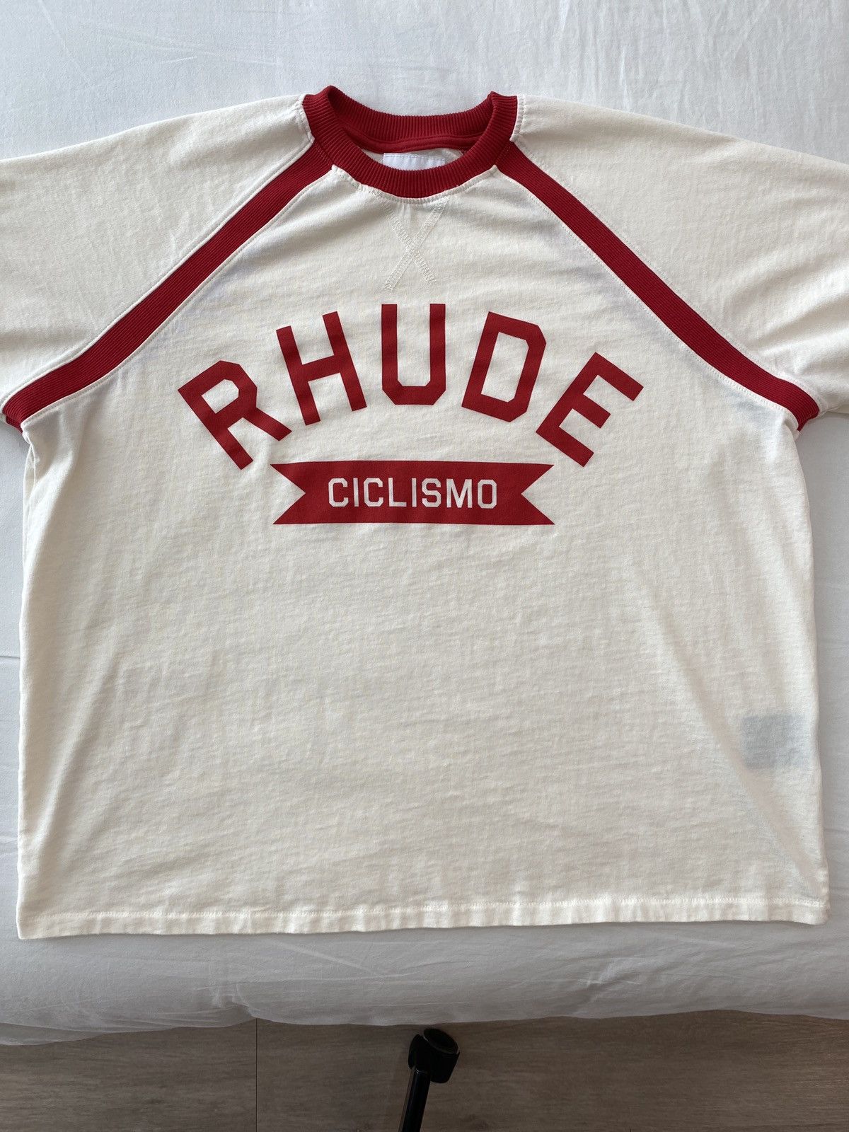 Rhude Red Cyclin Ciclismo Ralgan Tee