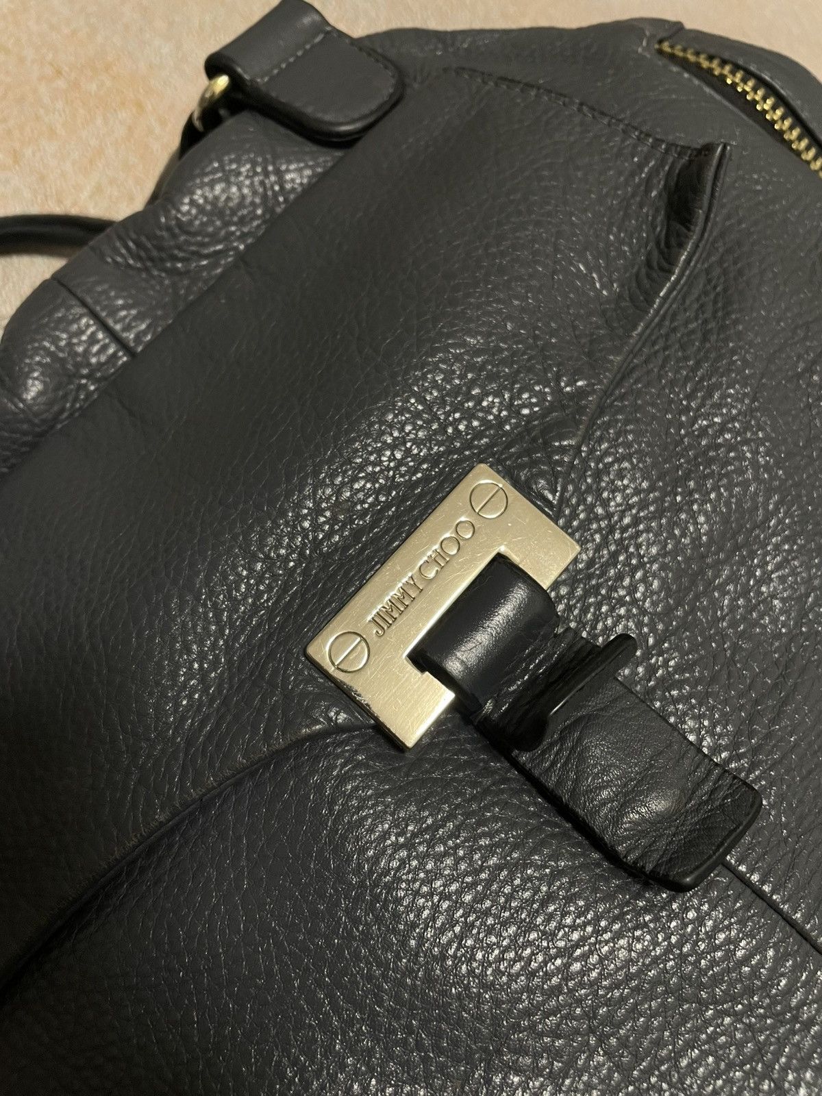 Jimmy Choo Jimmy Choo Heavy Leather Handbag Size ONE SIZE - 3 Thumbnail