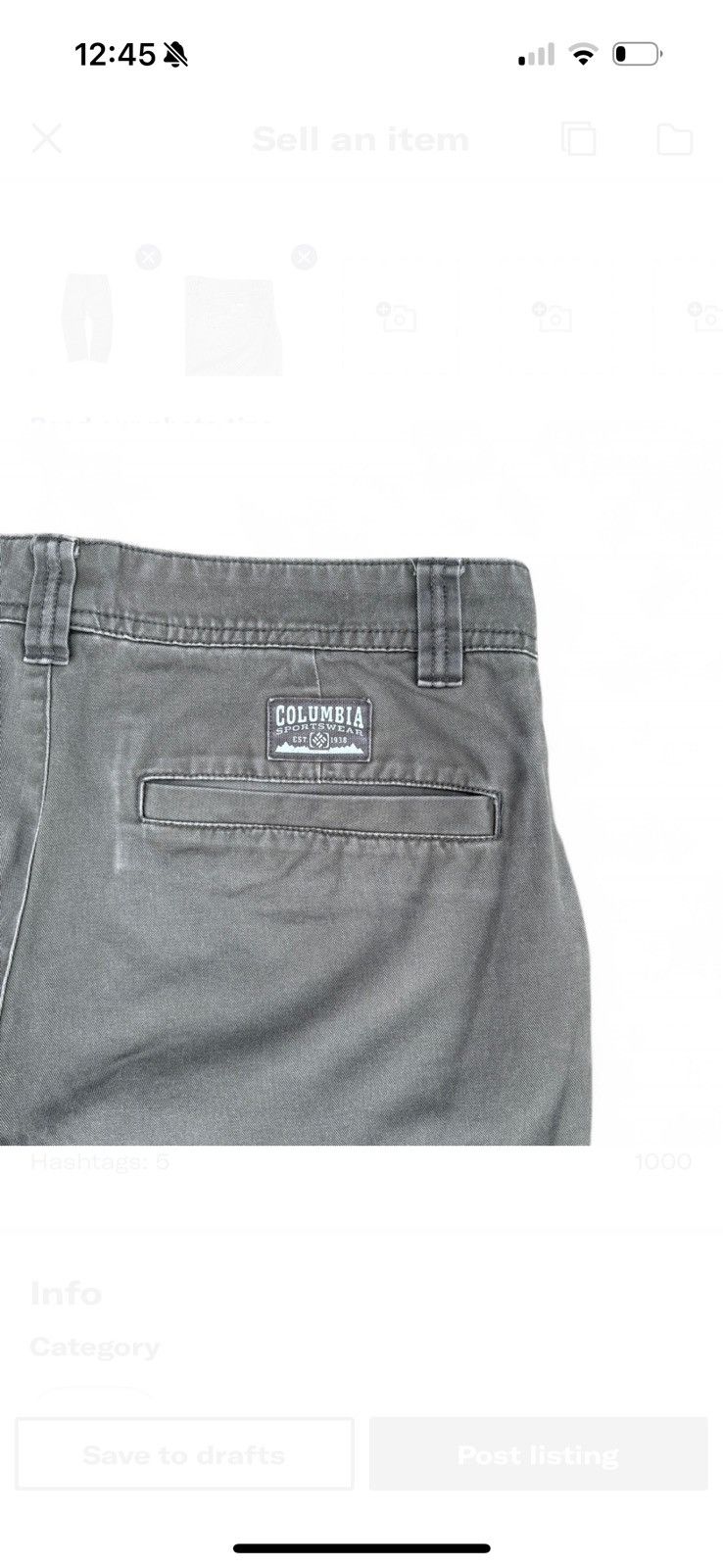 Columbia Grey Columbia Workwear Pants Size US 34 / EU 50 - 2 Thumbnail