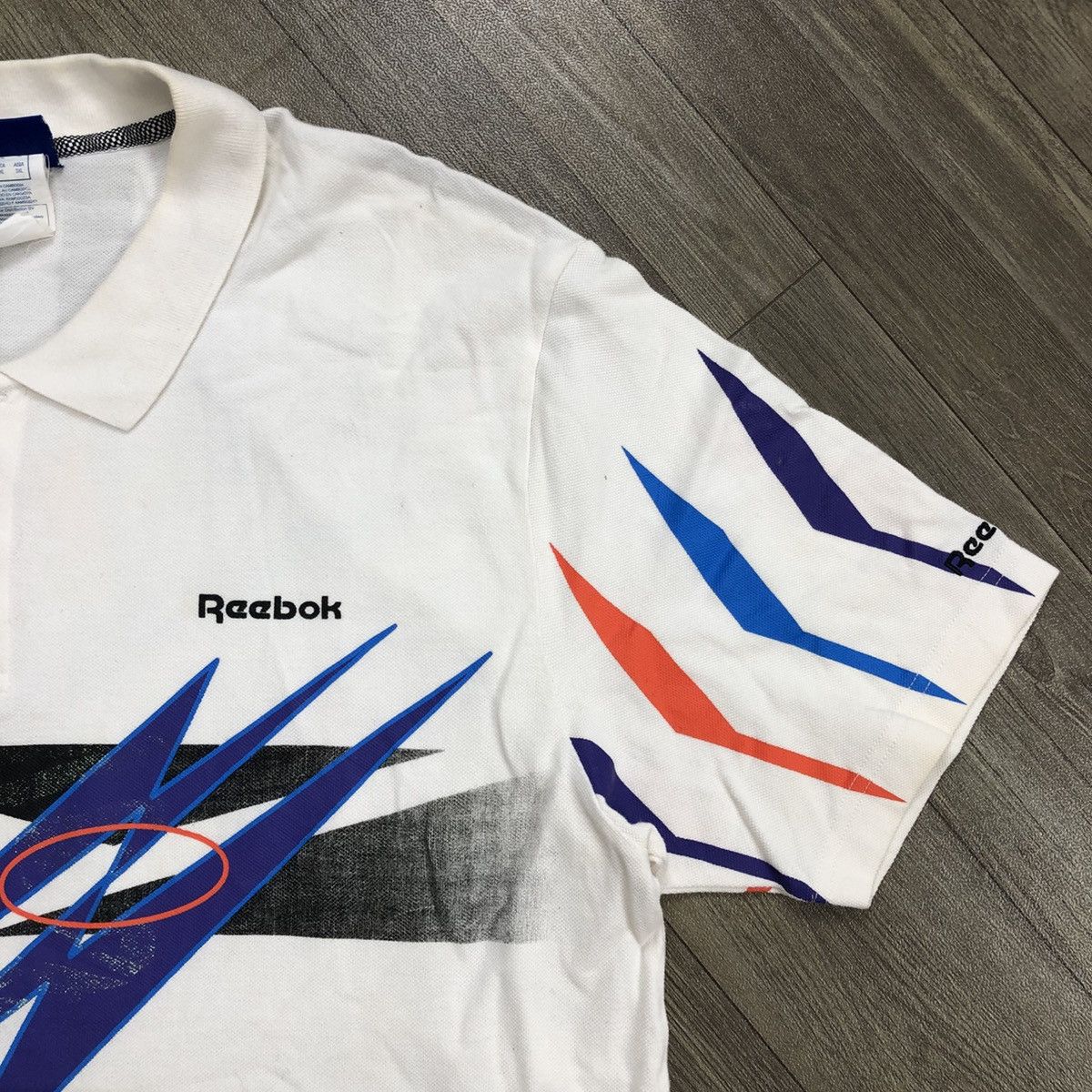 Reebok × Vintage Vintage 90’s Rebook Classic Iconic Design Polo Shirt Size US XL / EU 56 / 4 - 6 Thumbnail