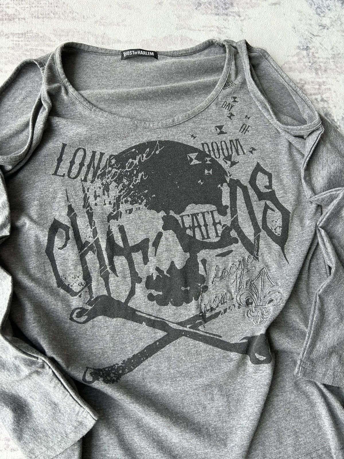 If Six Was Nine Host OF Harlem Skull Long Sleeve Size US XS / EU 42 / 0 - 7 Thumbnail