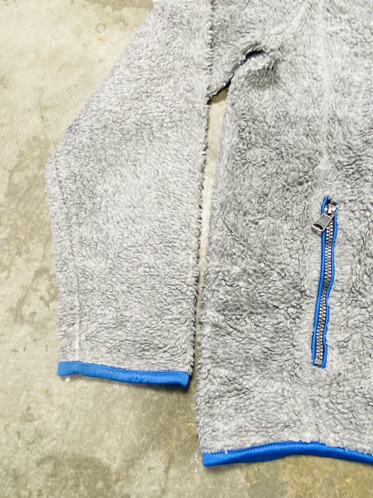 Napapijri Vintage Napapijri Sherpa Fleece Full Zipper Sweater Size US L / EU 52-54 / 3 - 5 Thumbnail
