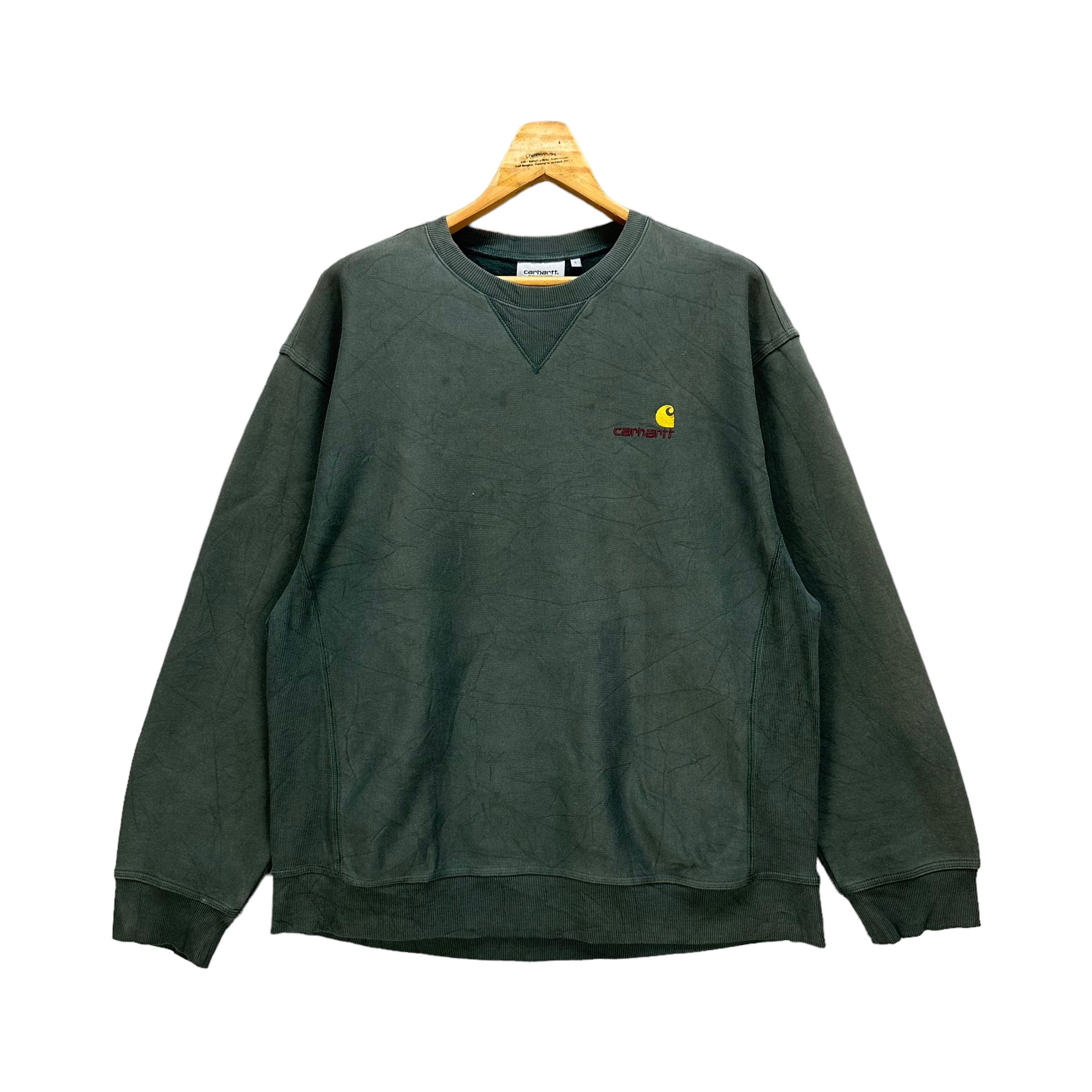 Carhartt CARHARTT GREEN SWEATSHIRTS #7746-168 Size US L / EU 52-54 / 3 - 1 Thumbnail