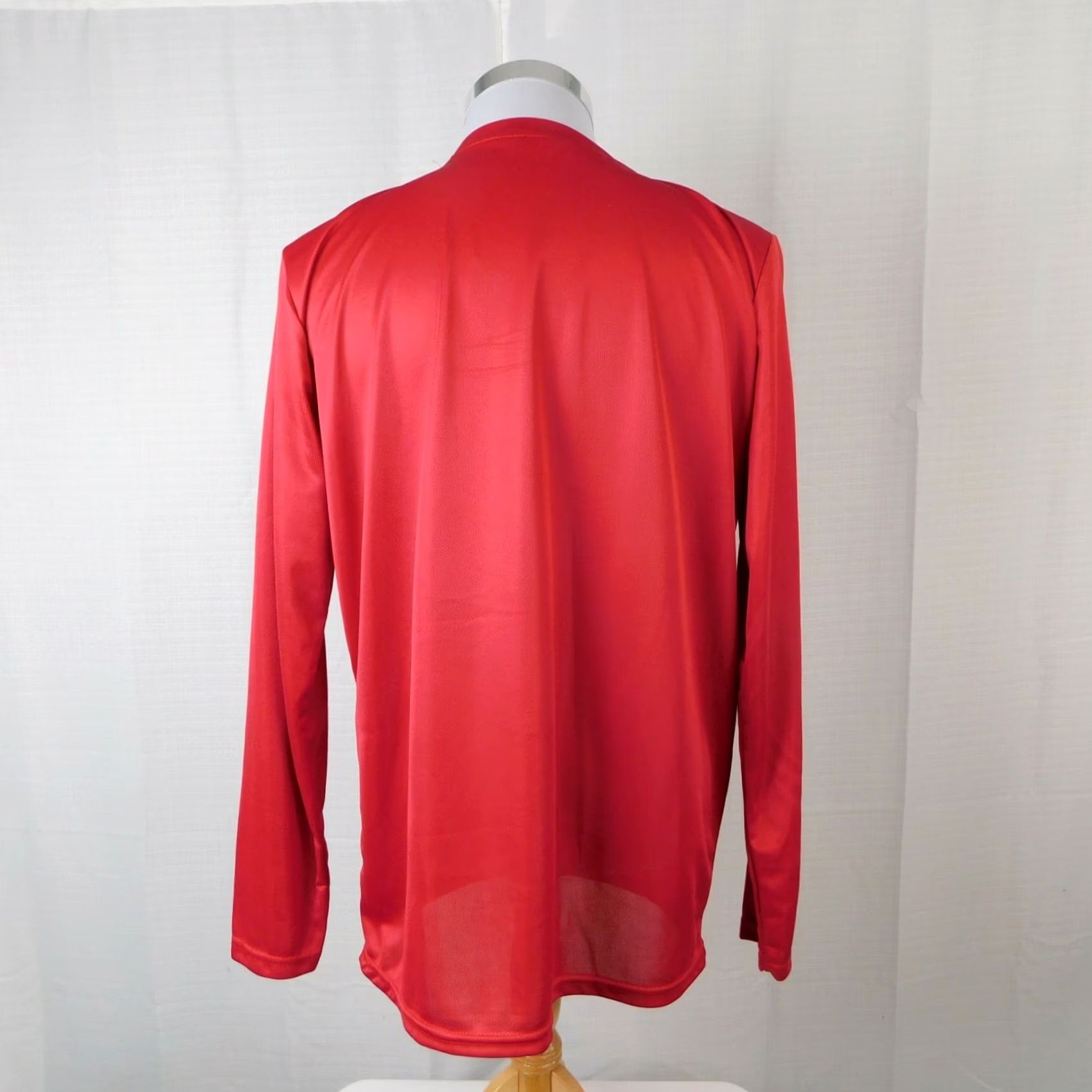 Vintage Zone Pro Sport Men's Long Sleeve T-Shirt Crew Neck Red Large Size US L / EU 52-54 / 3 - 2 Thumbnail