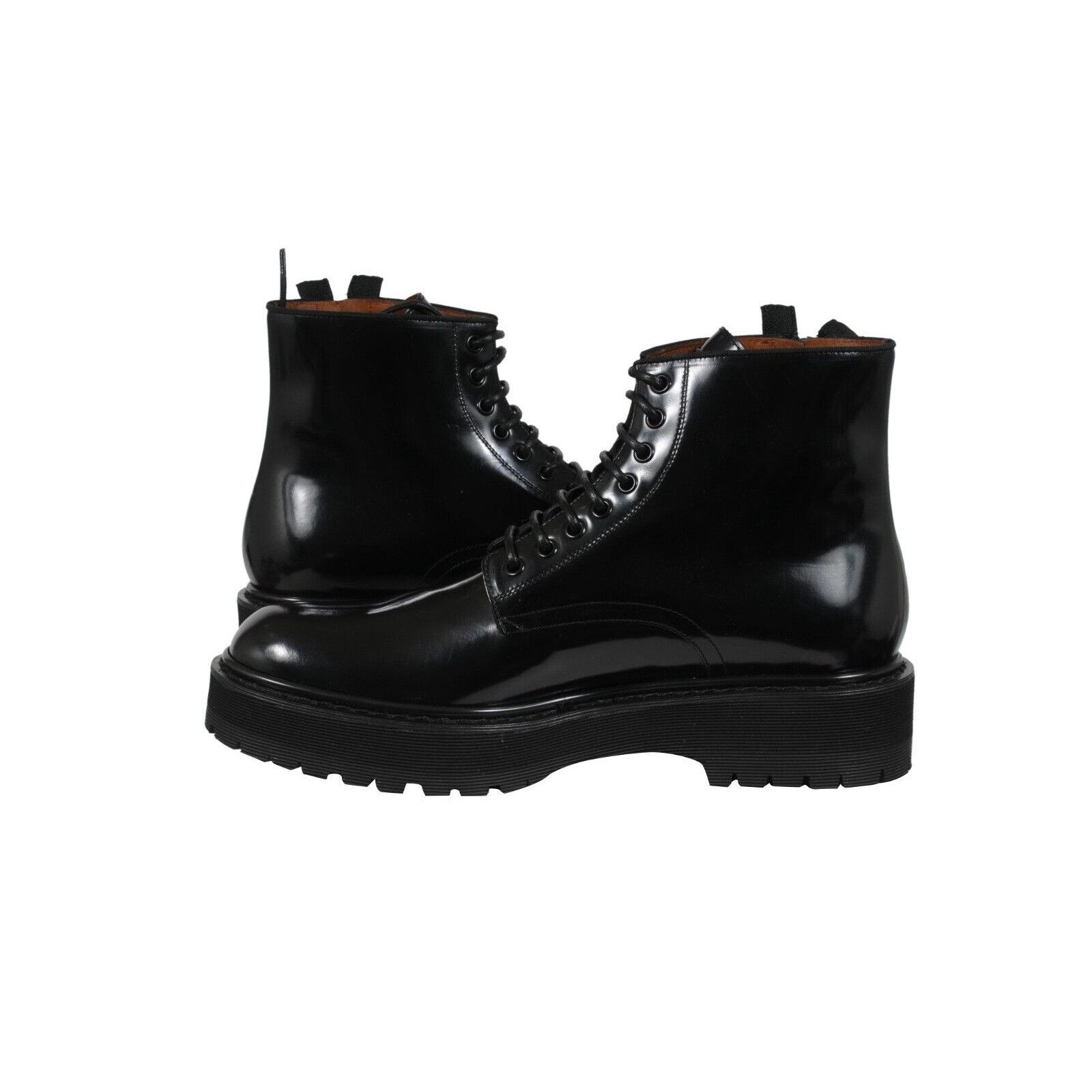Givenchy Combat Boots Black Leather Side Zip Size US 11 / EU 44 - 9 Thumbnail