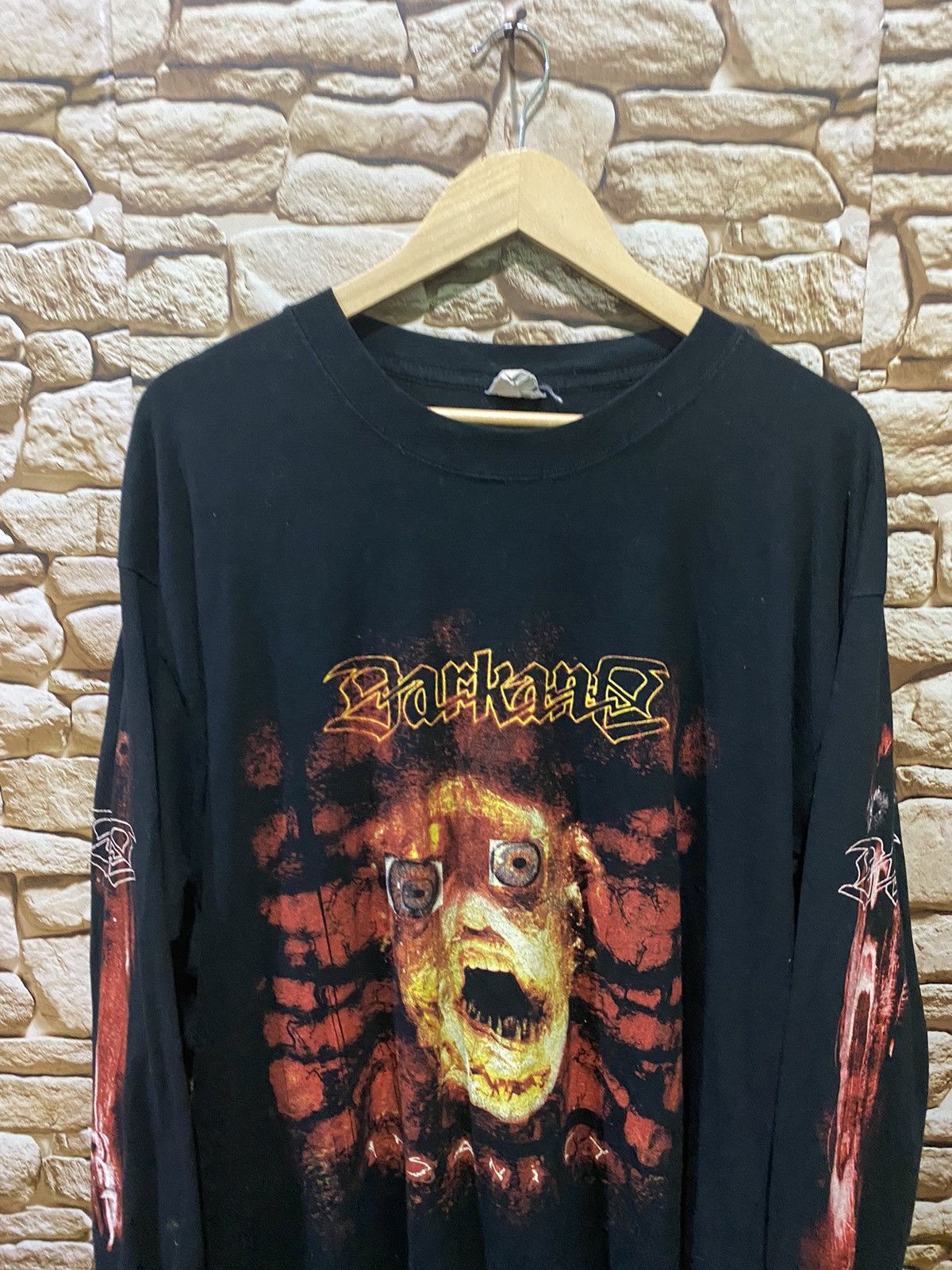 Band Tees Rare vintage darkane insanity longsleeve metal band shirt Size US XL / EU 56 / 4 - 4 Thumbnail