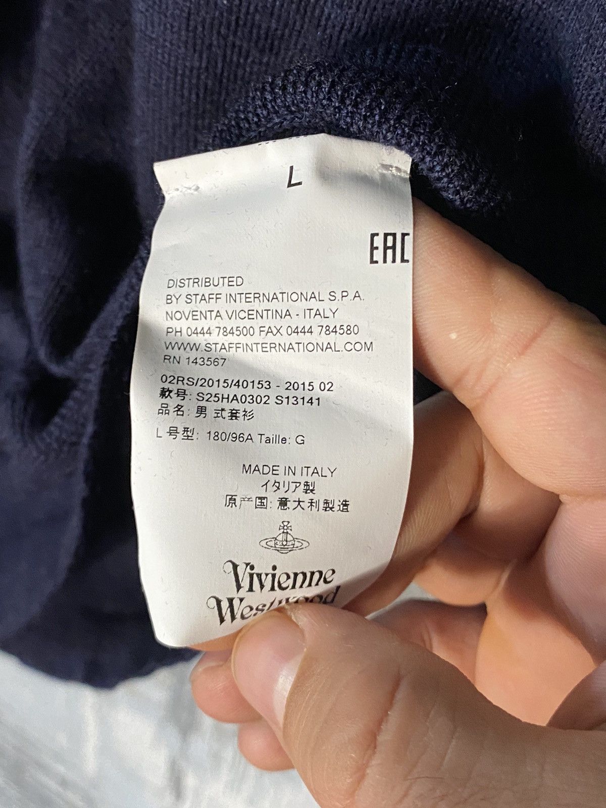 Designer Vintage Vivienne Westwood Sweater Luxury Hype Streetwear Size US L / EU 52-54 / 3 - 5 Thumbnail