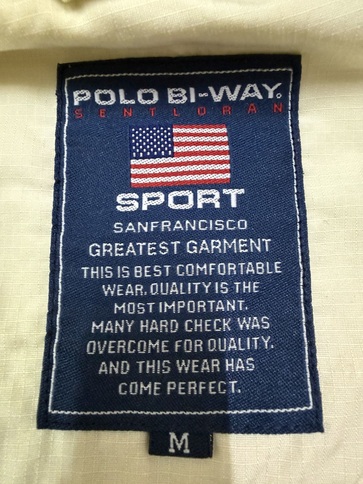 Vintage Polo Bi-Way Sport Nylon Vests Size US M / EU 48-50 / 2 - 8 Thumbnail