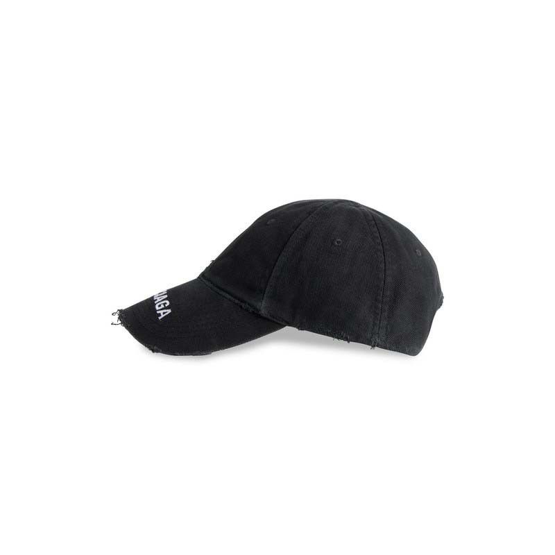 Balenciaga o1bcso1str0725 Size: OS / Hat / Cap in Black Size ONE SIZE - 4 Thumbnail