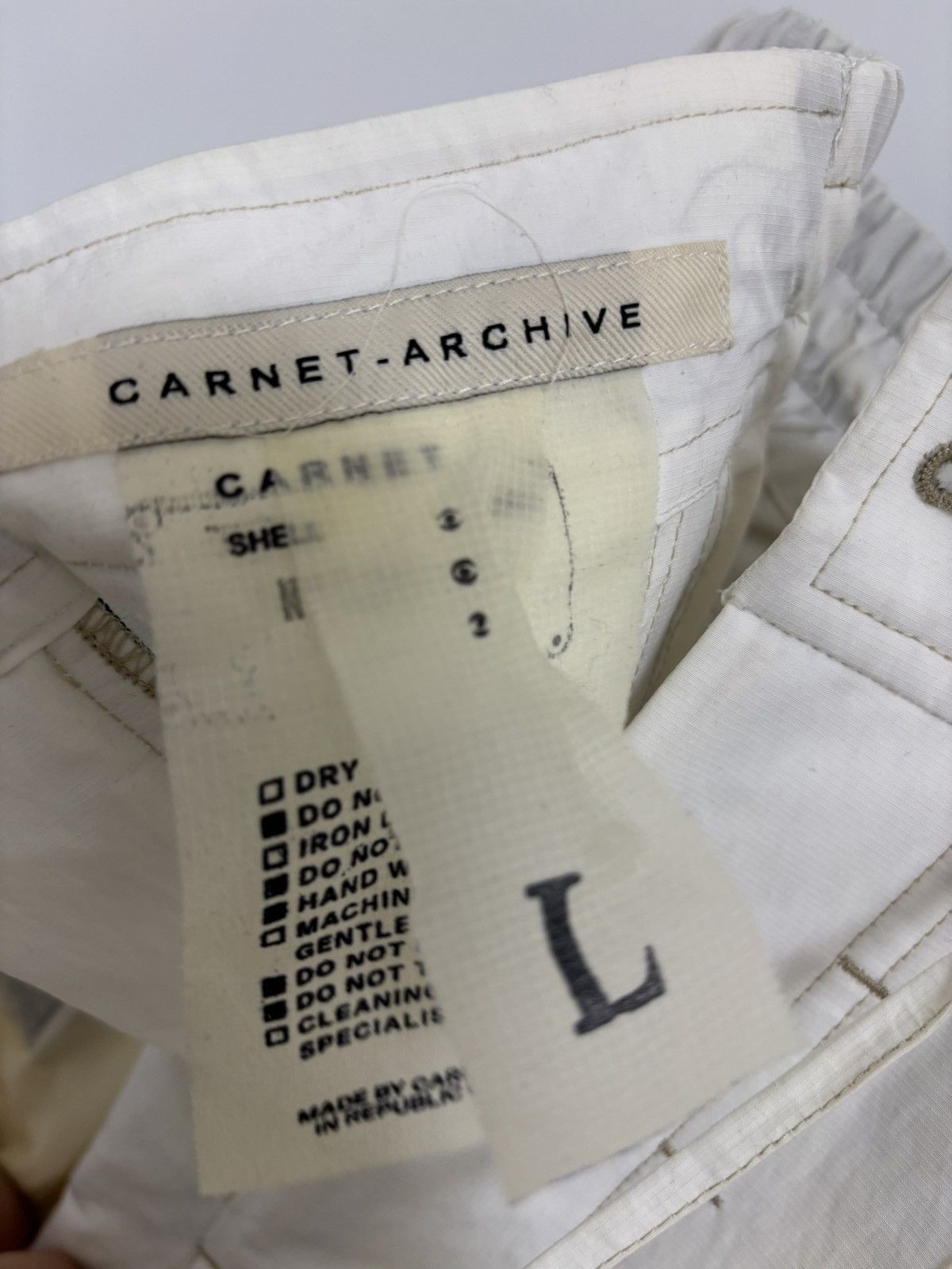 Other Carnet archive CRUSTACEAN WIDE LEG TROUSERS / WHITE Size US 33 - 7 Thumbnail