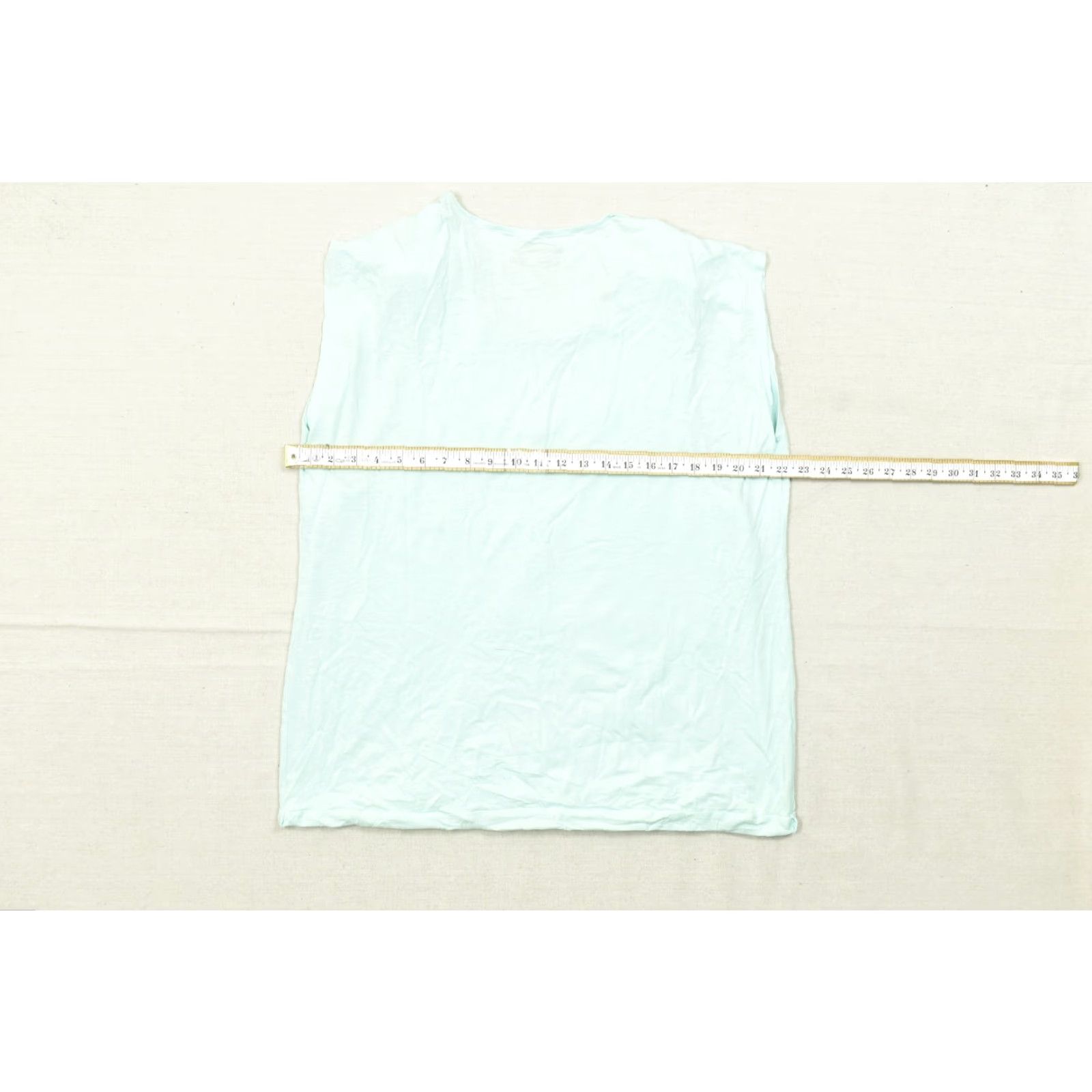 Eddie Bauer Eddie Bauer Women 2XL Outdoor Blue Surplice Wrap Sleeveless Knit Top Cotton Top Size XXL / US 16-18 / IT 52-54 - 3 Thumbnail