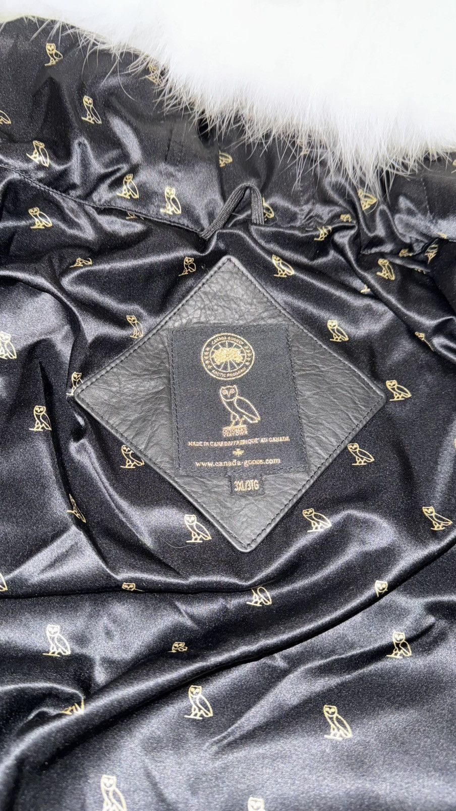 Canada Goose × October's Very Own 💎F&F💎 24k Gold OVO Buffalo Leather Chilliwack Size US XXL / EU 58 / 5 - 9 Thumbnail